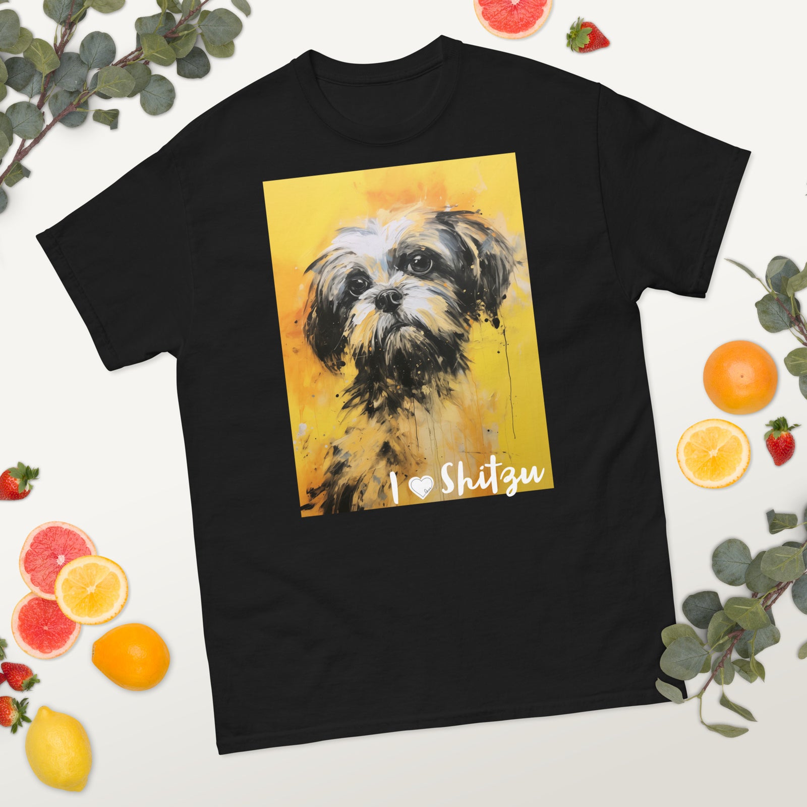 Men's classic tee - I ❤ DOGS - Shih Tzu