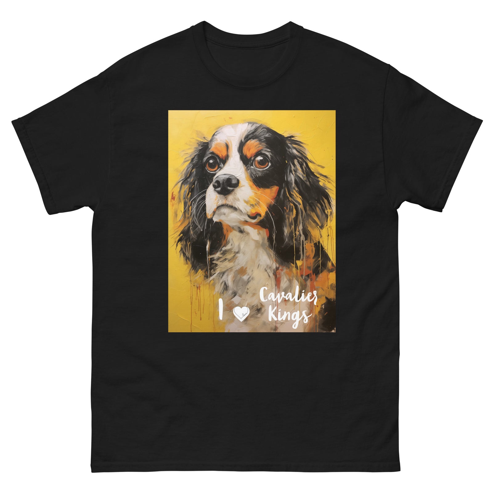 Men's classic tee - I ❤ DOGS - Cavalier King Charles Spaniel