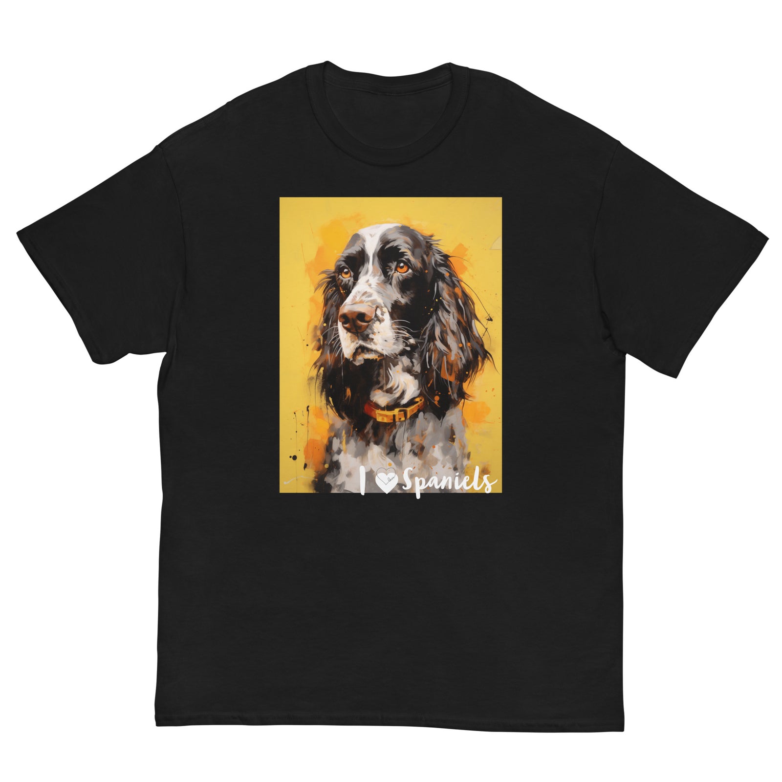 Men's classic tee - I ❤ DOGS - Cocker Spaniel (American)