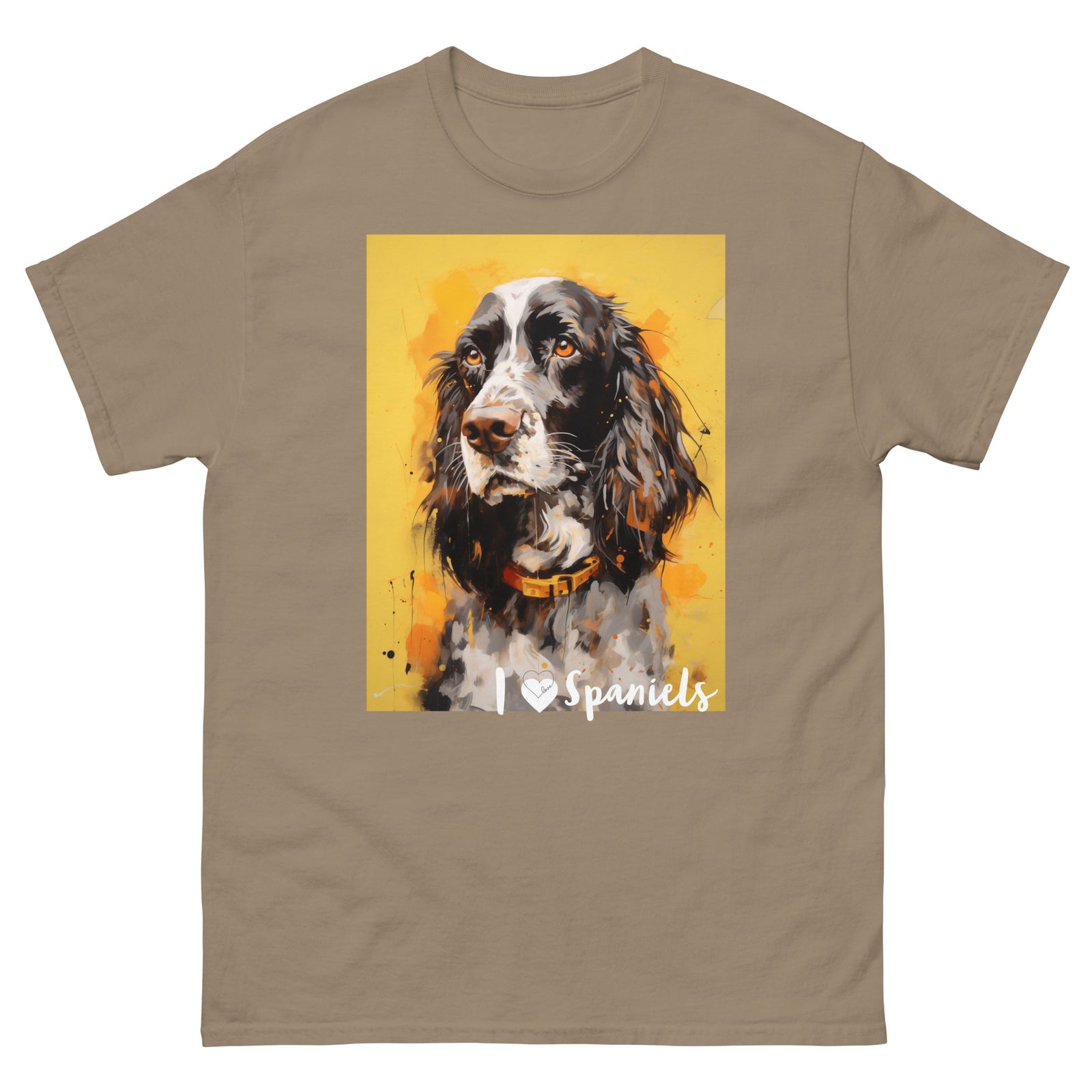 Men's classic tee - I ❤ DOGS - Cocker Spaniel (American)