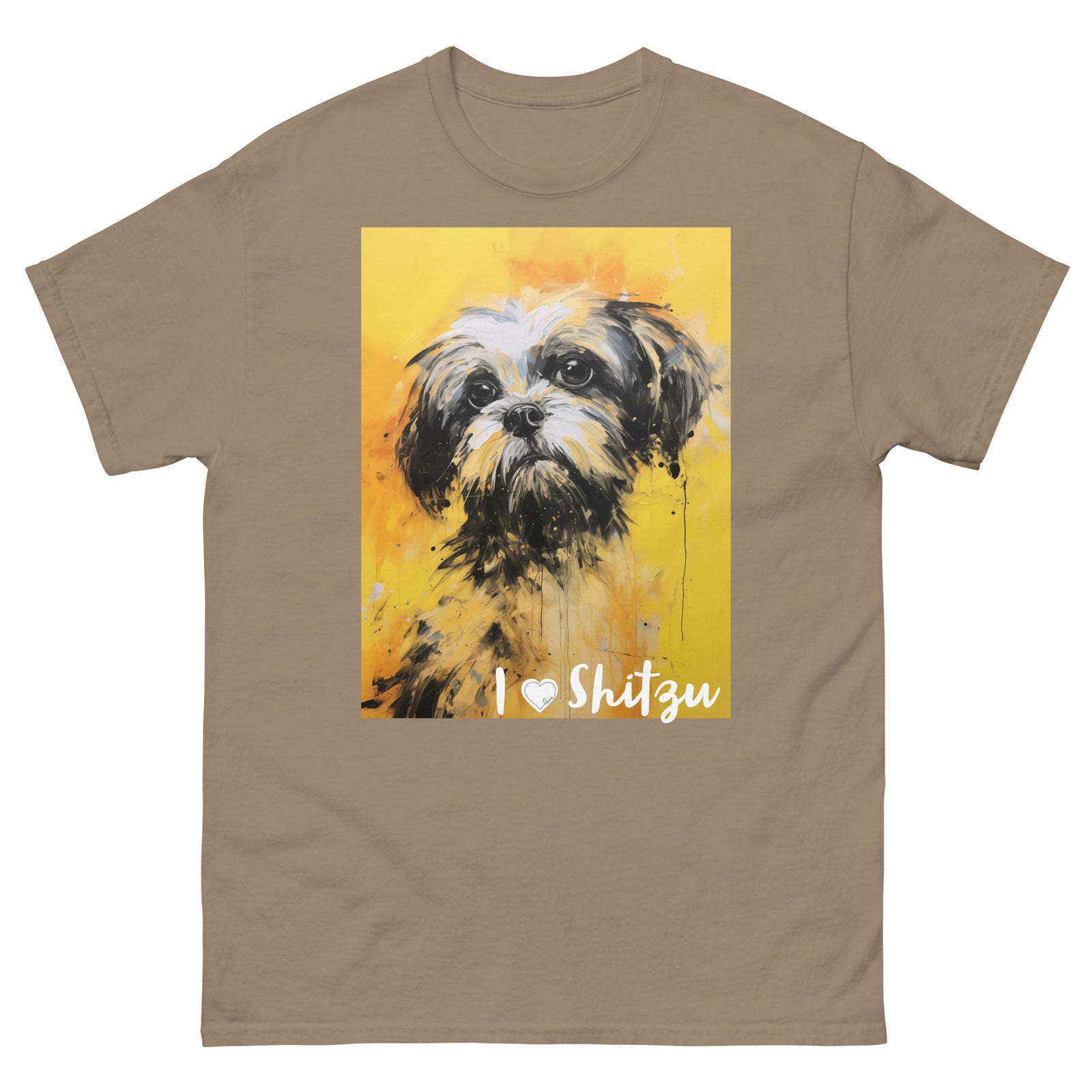 Men's classic tee - I ❤ DOGS - Shih Tzu