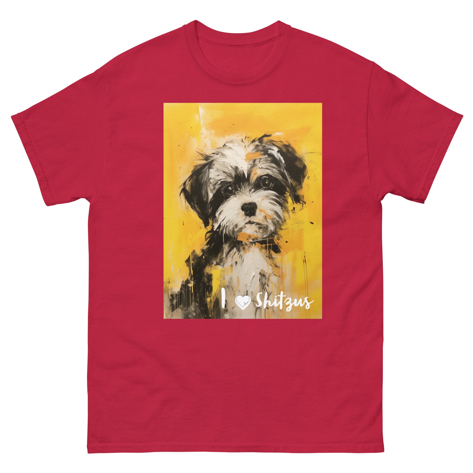 Men's classic tee - I ❤ DOGS - Shih Tzu