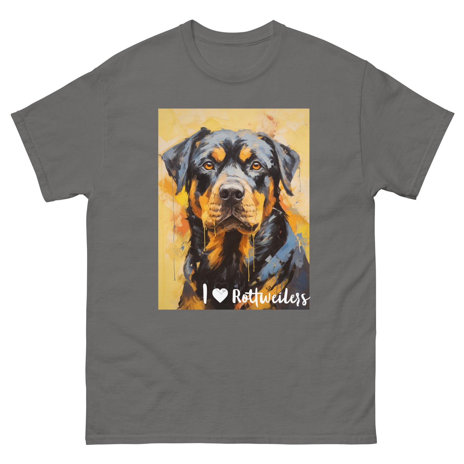 Men's classic tee - I ❤ DOGS - Rottweiler