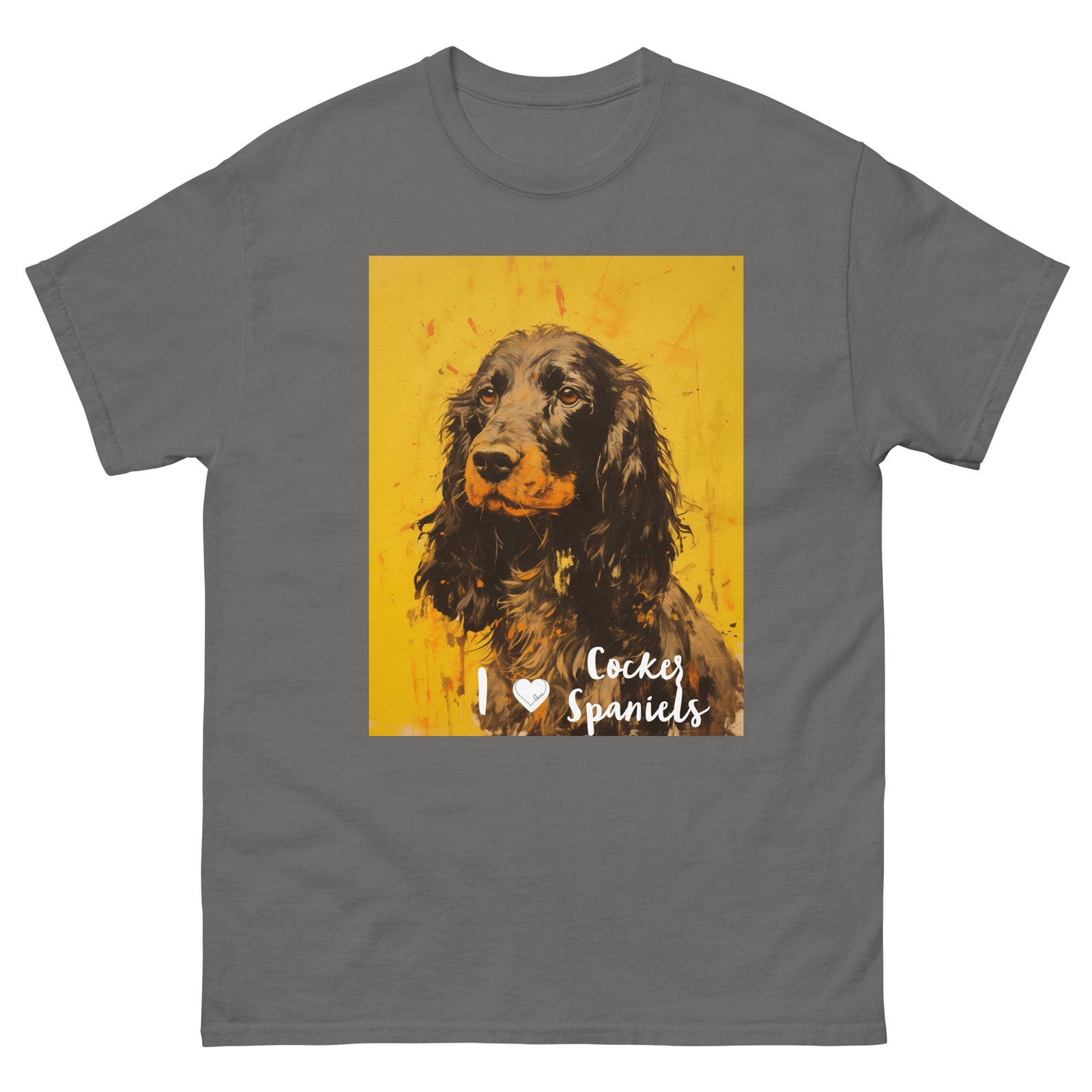 Men's classic tee - I ❤ DOGS - English Springer Spaniel