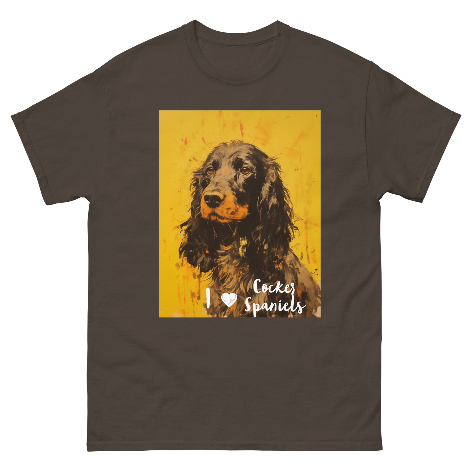 Men's classic tee - I ❤ DOGS - English Springer Spaniel