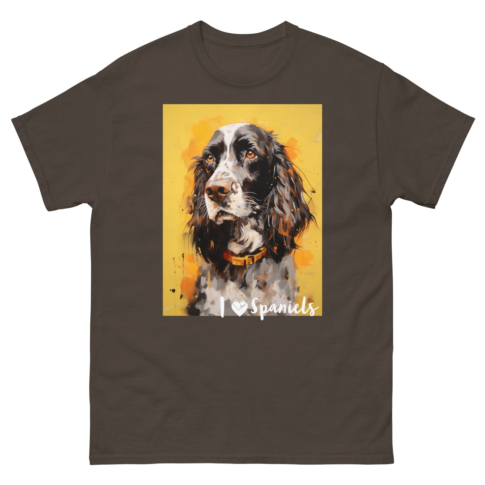 Men's classic tee - I ❤ DOGS - Cocker Spaniel (American)