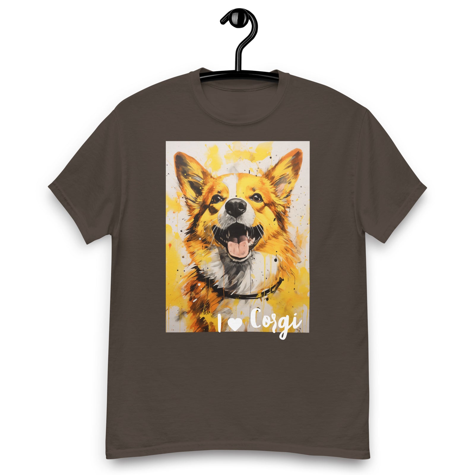 Men's classic tee - I ❤ DOGS - Pembroke Welsh Corgi
