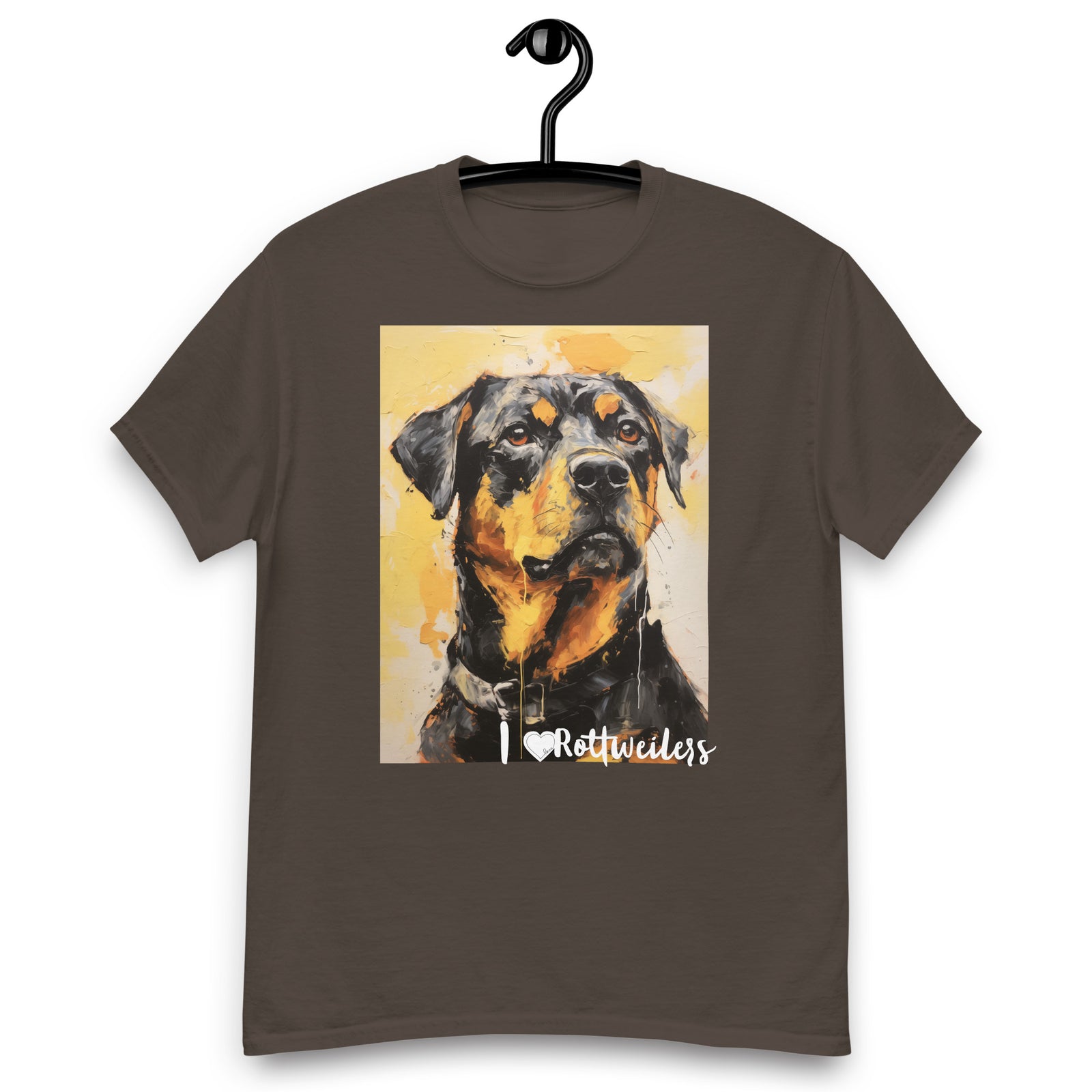 Men's classic tee - I ❤ DOGS - Rottweiler