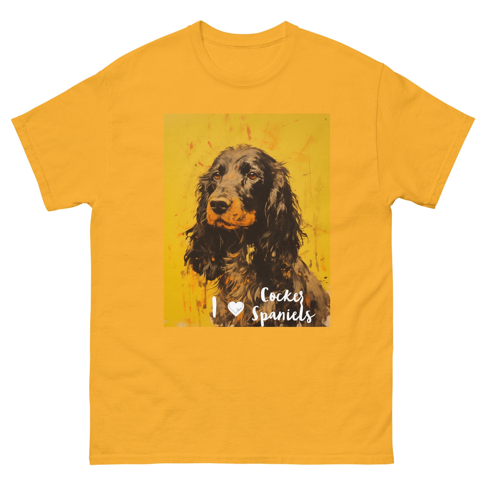 Men's classic tee - I ❤ DOGS - English Springer Spaniel