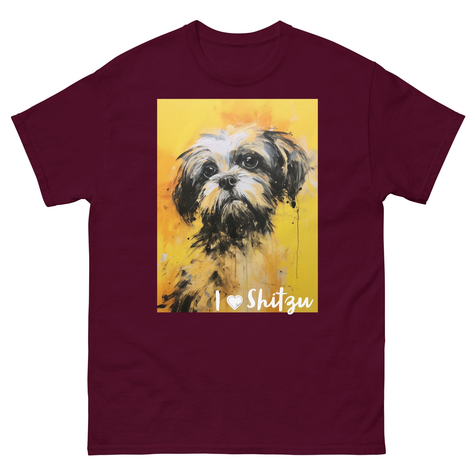 Men's classic tee - I ❤ DOGS - Shih Tzu