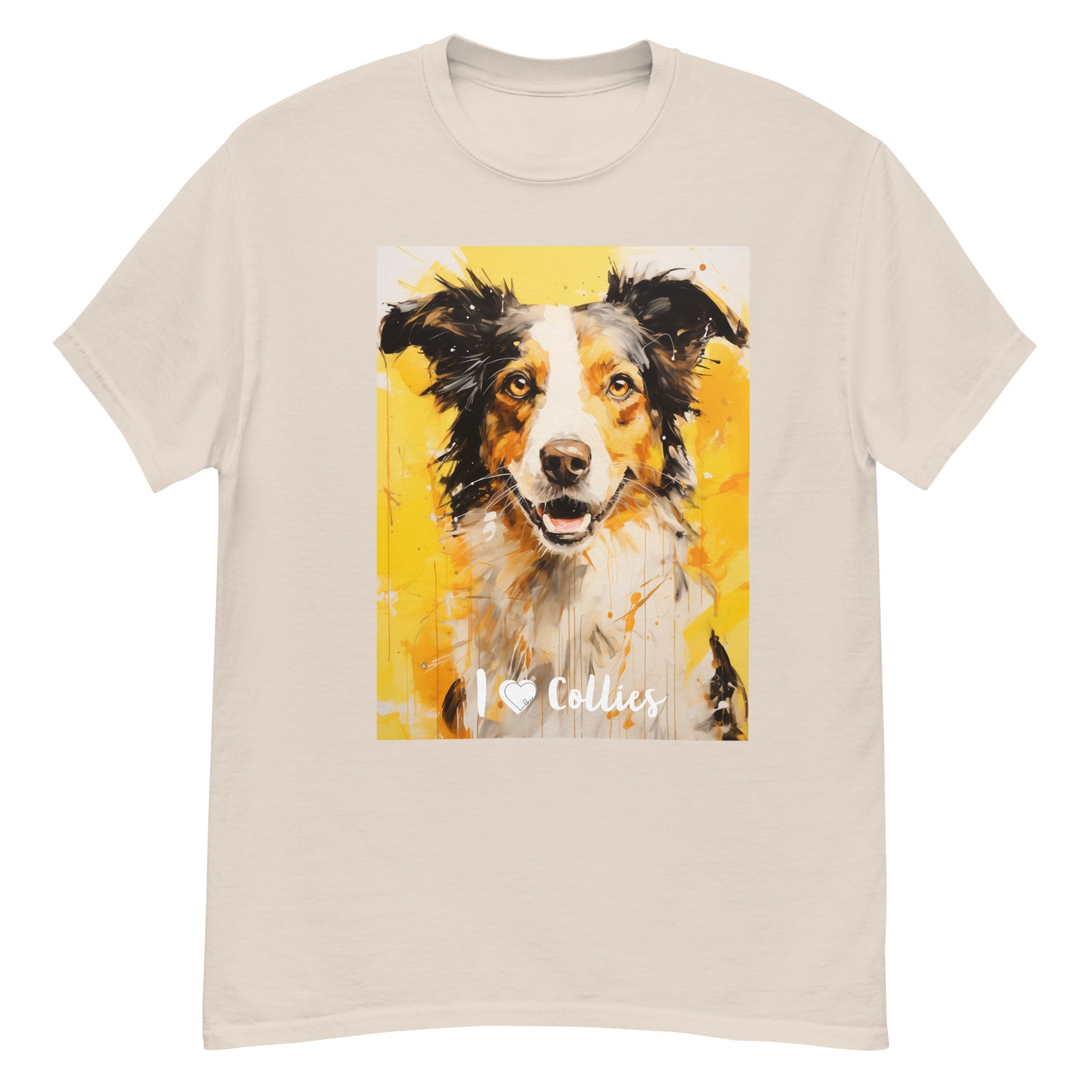 Men's classic tee - I ❤ DOGS - Border Collie
