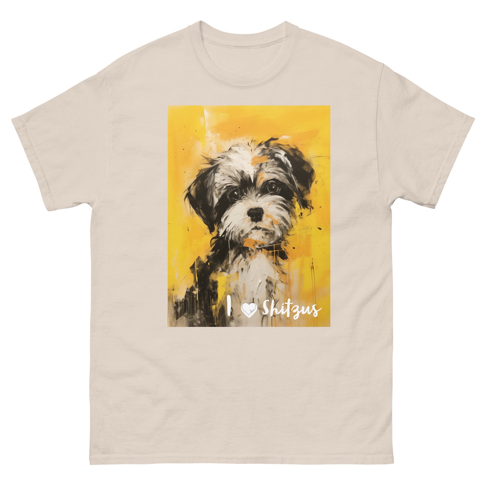 Men's classic tee - I ❤ DOGS - Shih Tzu