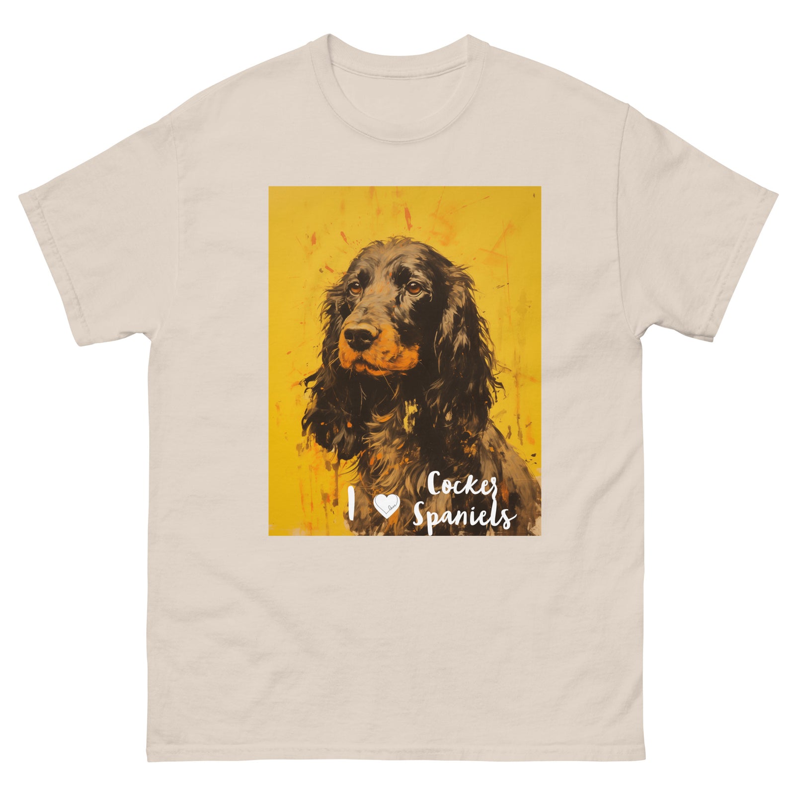 Men's classic tee - I ❤ DOGS - English Springer Spaniel
