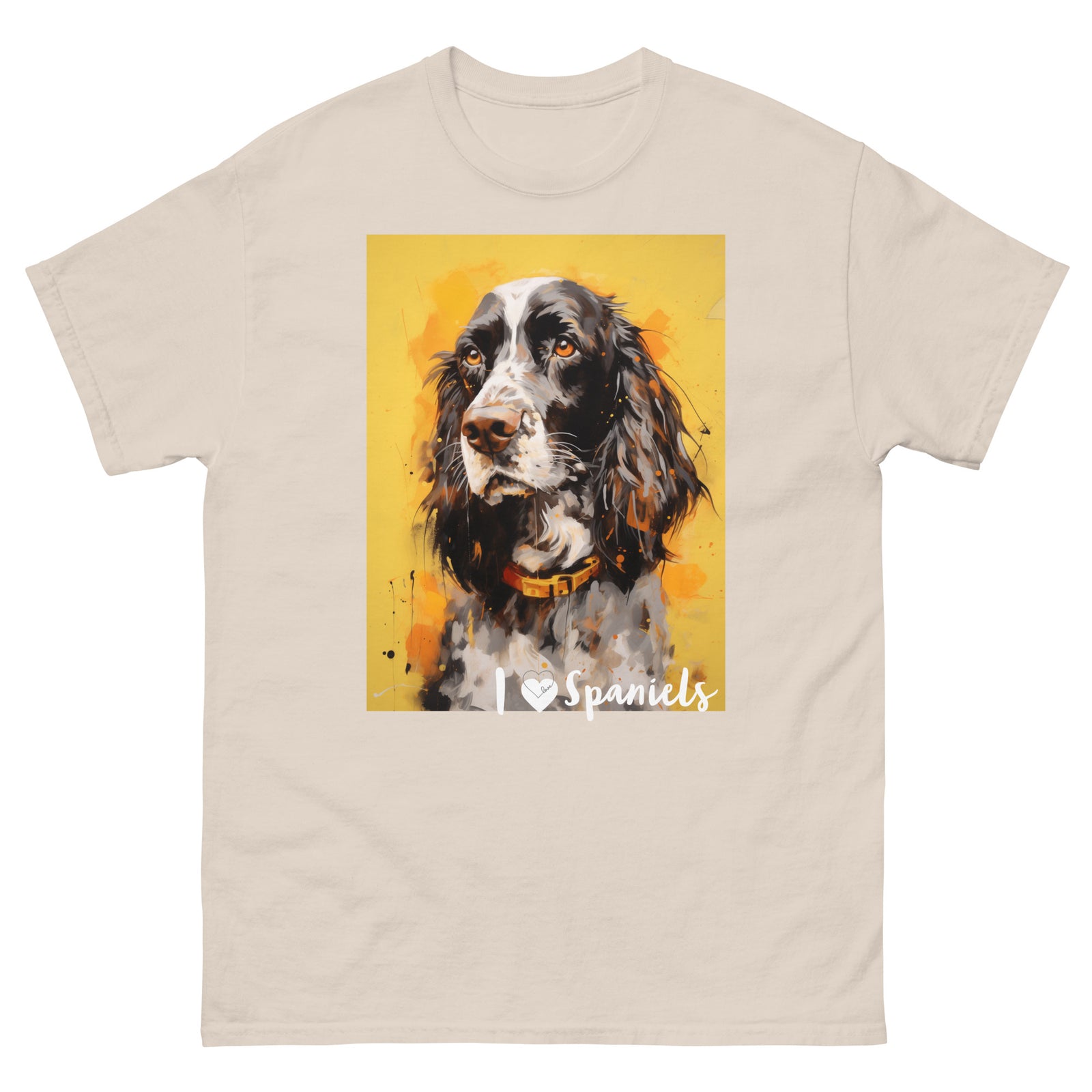 Men's classic tee - I ❤ DOGS - Cocker Spaniel (American)