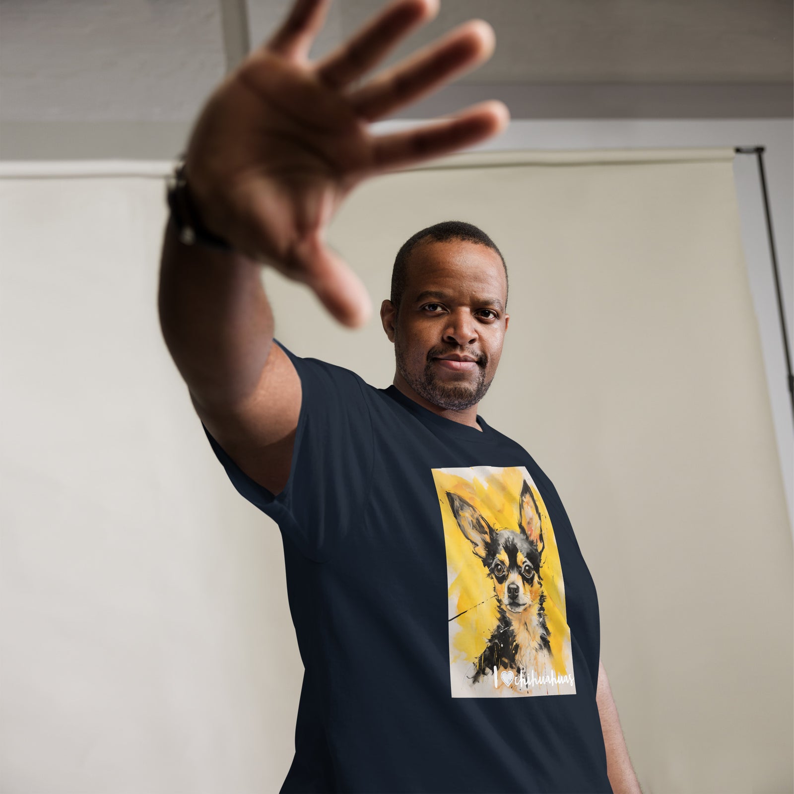 Men's classic tee - I ❤ DOGS - Chihuahua