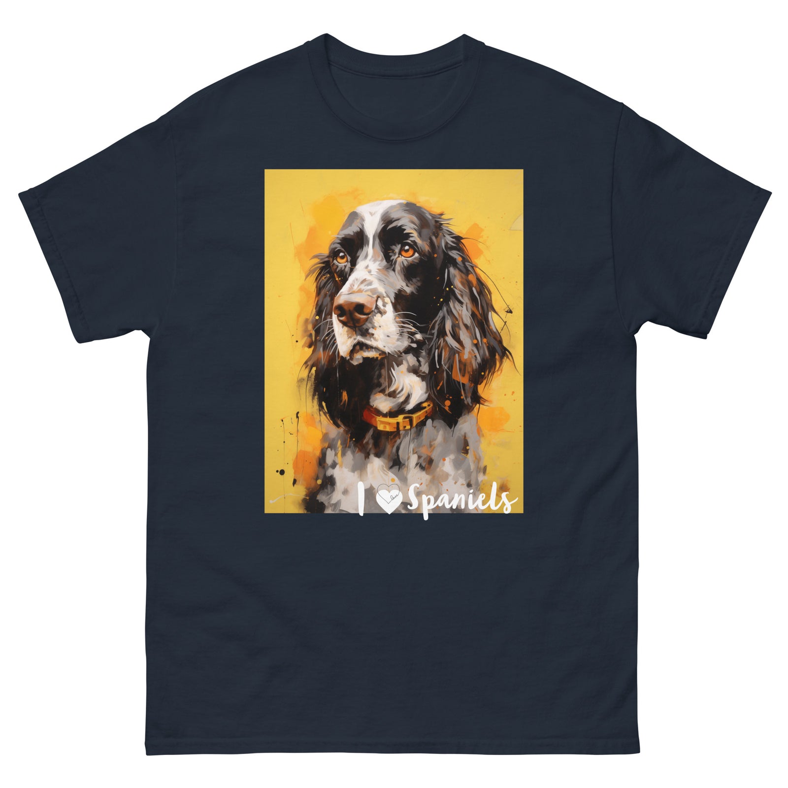 Men's classic tee - I ❤ DOGS - Cocker Spaniel (American)
