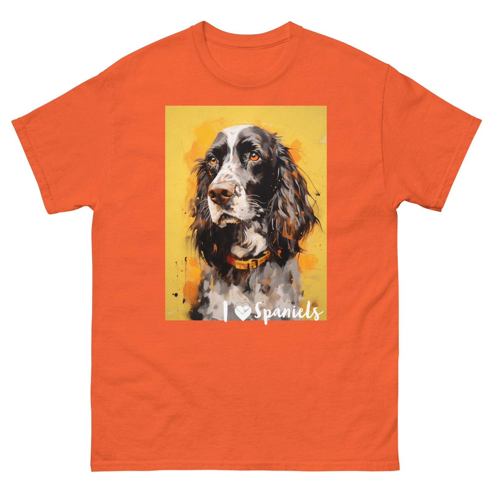 Men's classic tee - I ❤ DOGS - Cocker Spaniel (American)