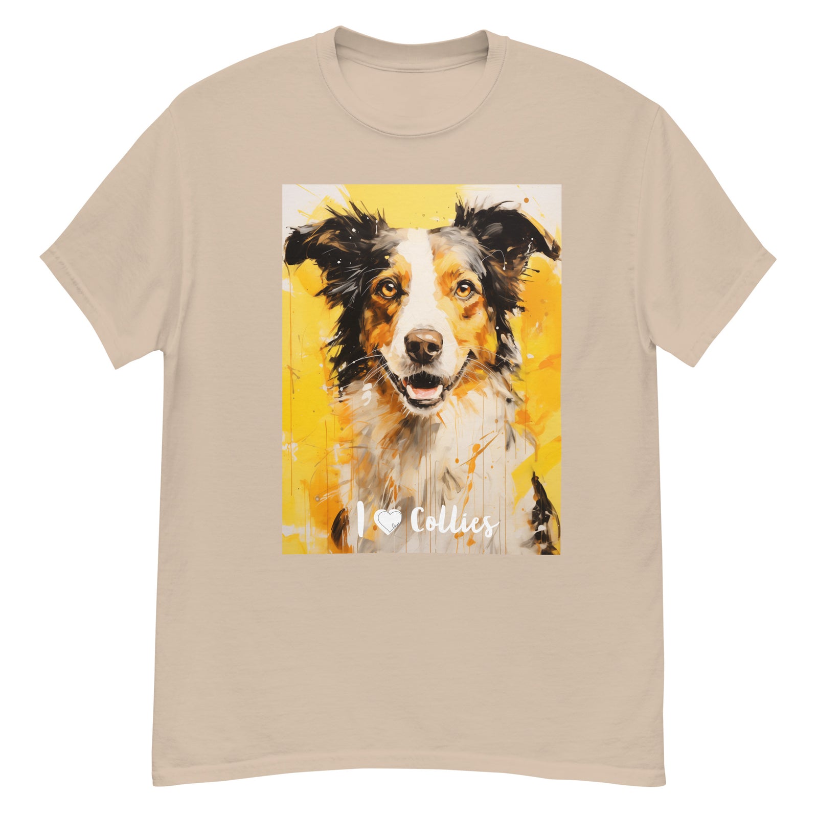 Men's classic tee - I ❤ DOGS - Border Collie