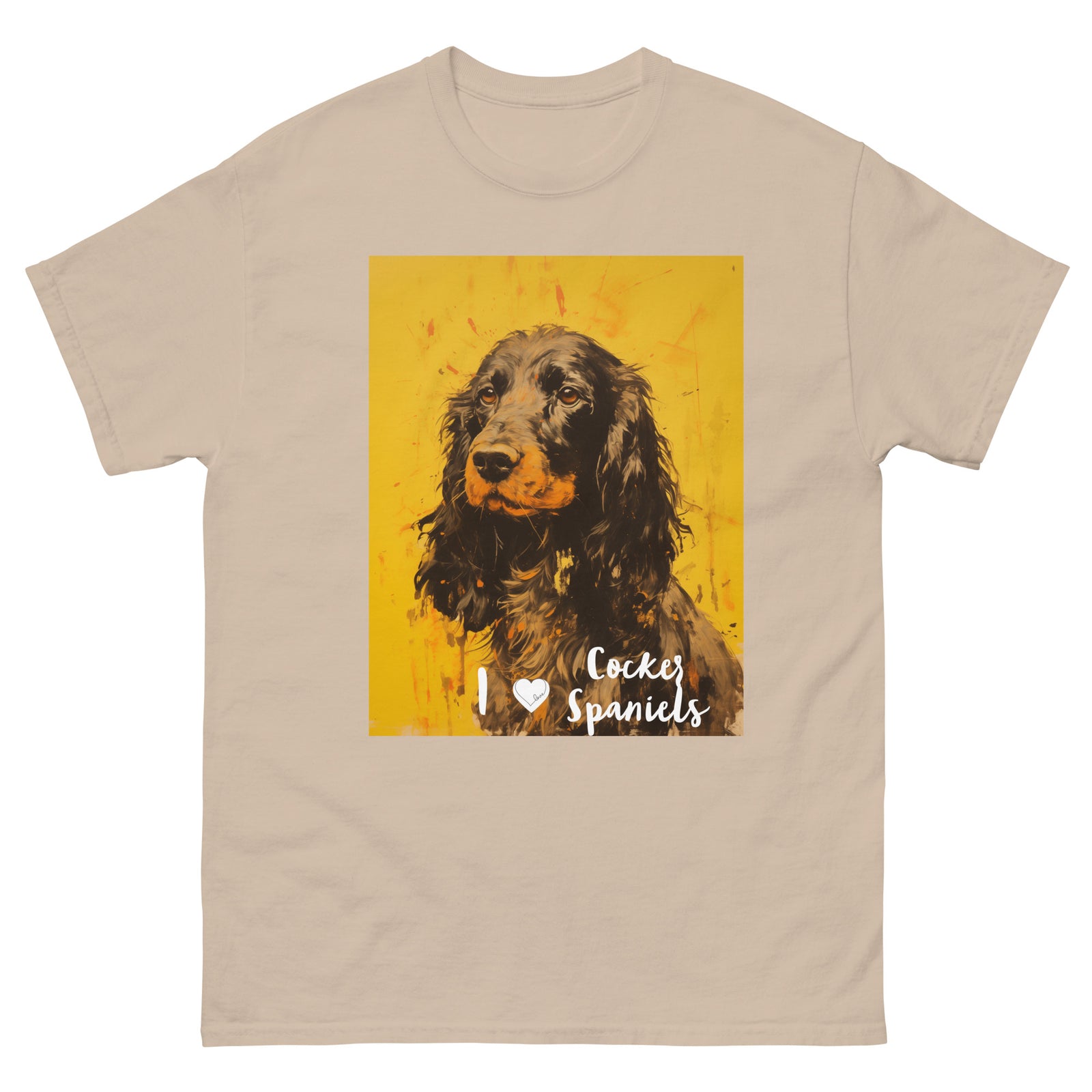 Men's classic tee - I ❤ DOGS - English Springer Spaniel