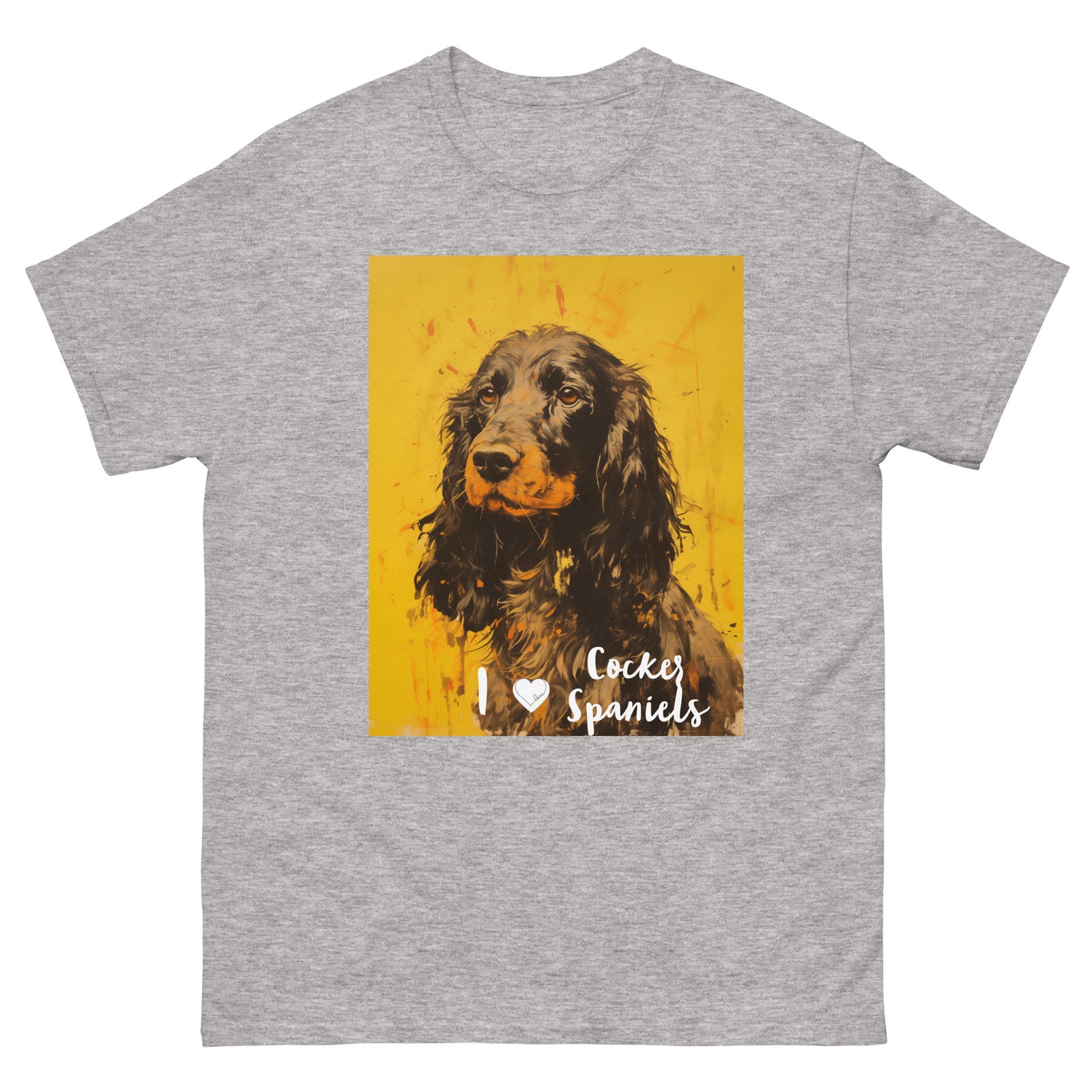 Men's classic tee - I ❤ DOGS - English Springer Spaniel