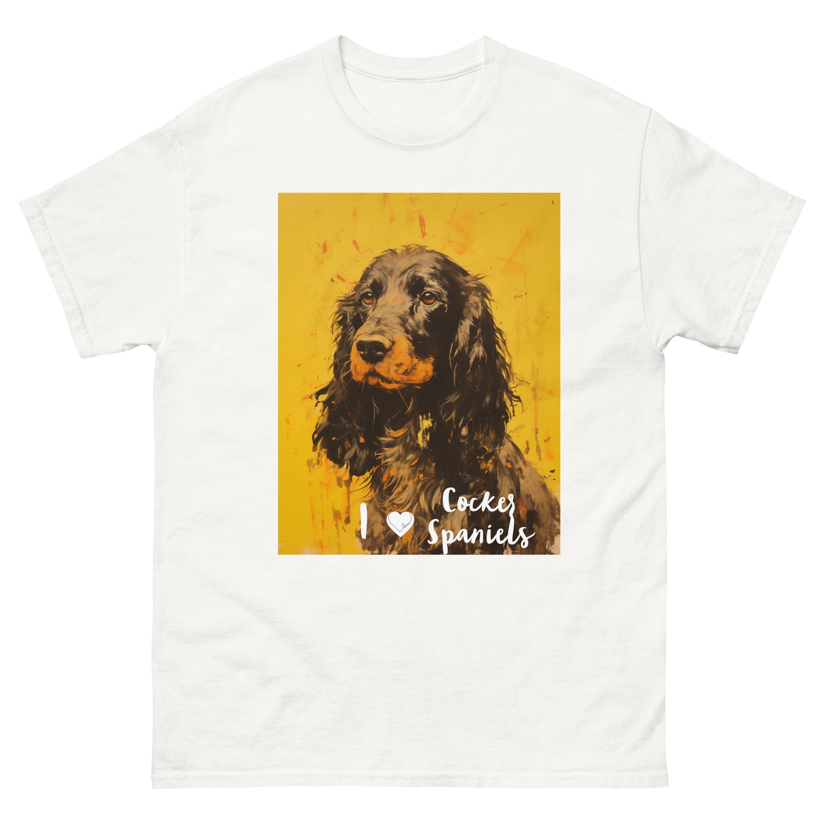 Men's classic tee - I ❤ DOGS - English Springer Spaniel