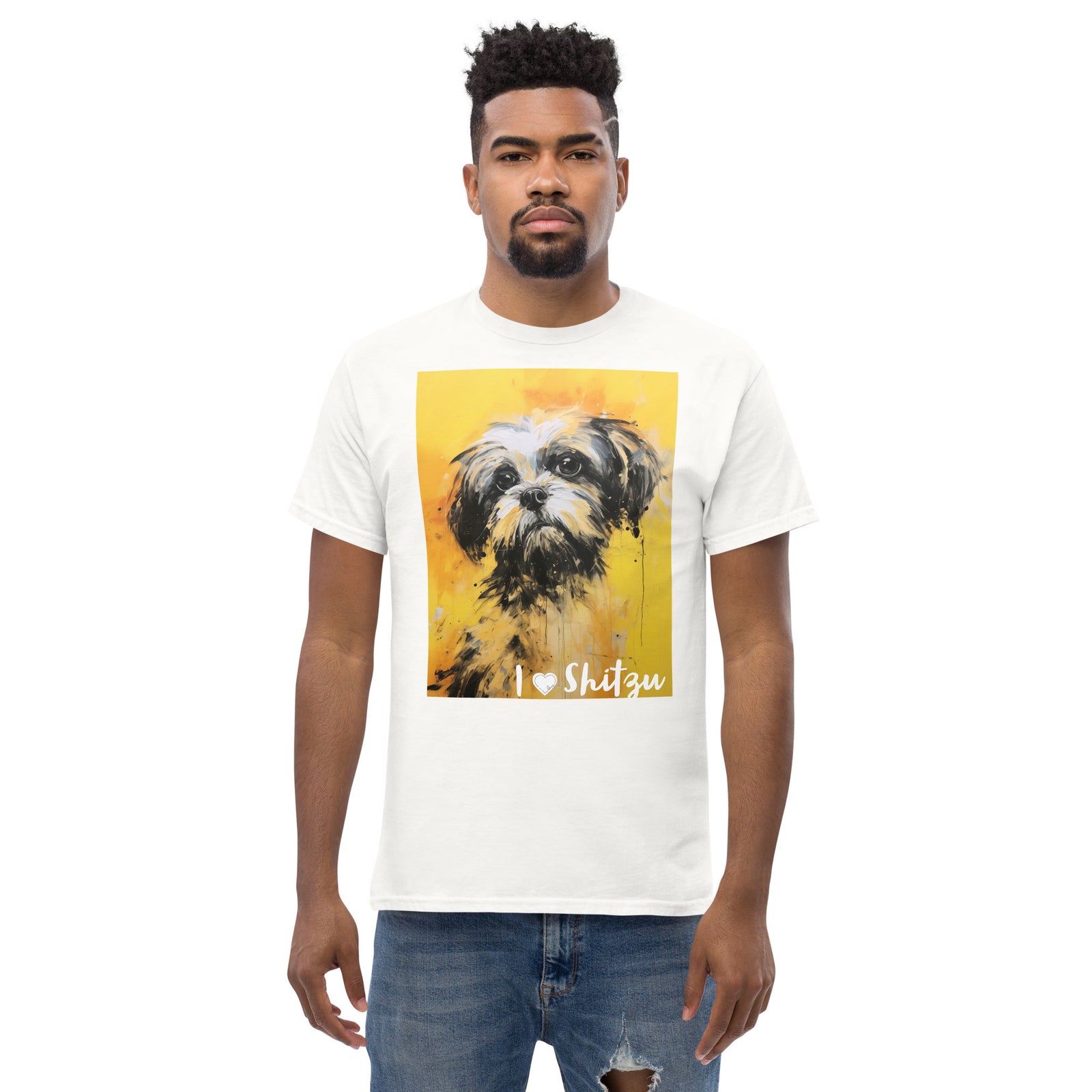 Men's classic tee - I ❤ DOGS - Shih Tzu
