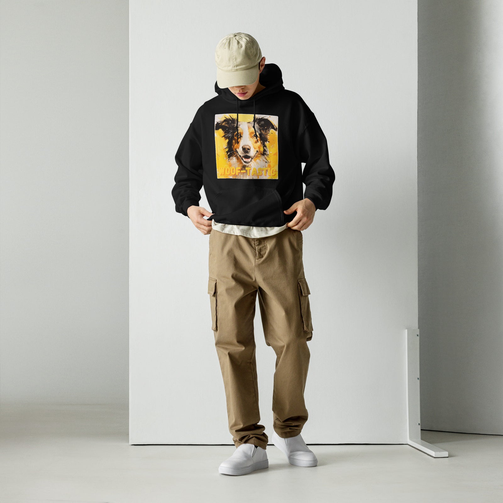Unisex Hoodie Woof-tastic Border Collie