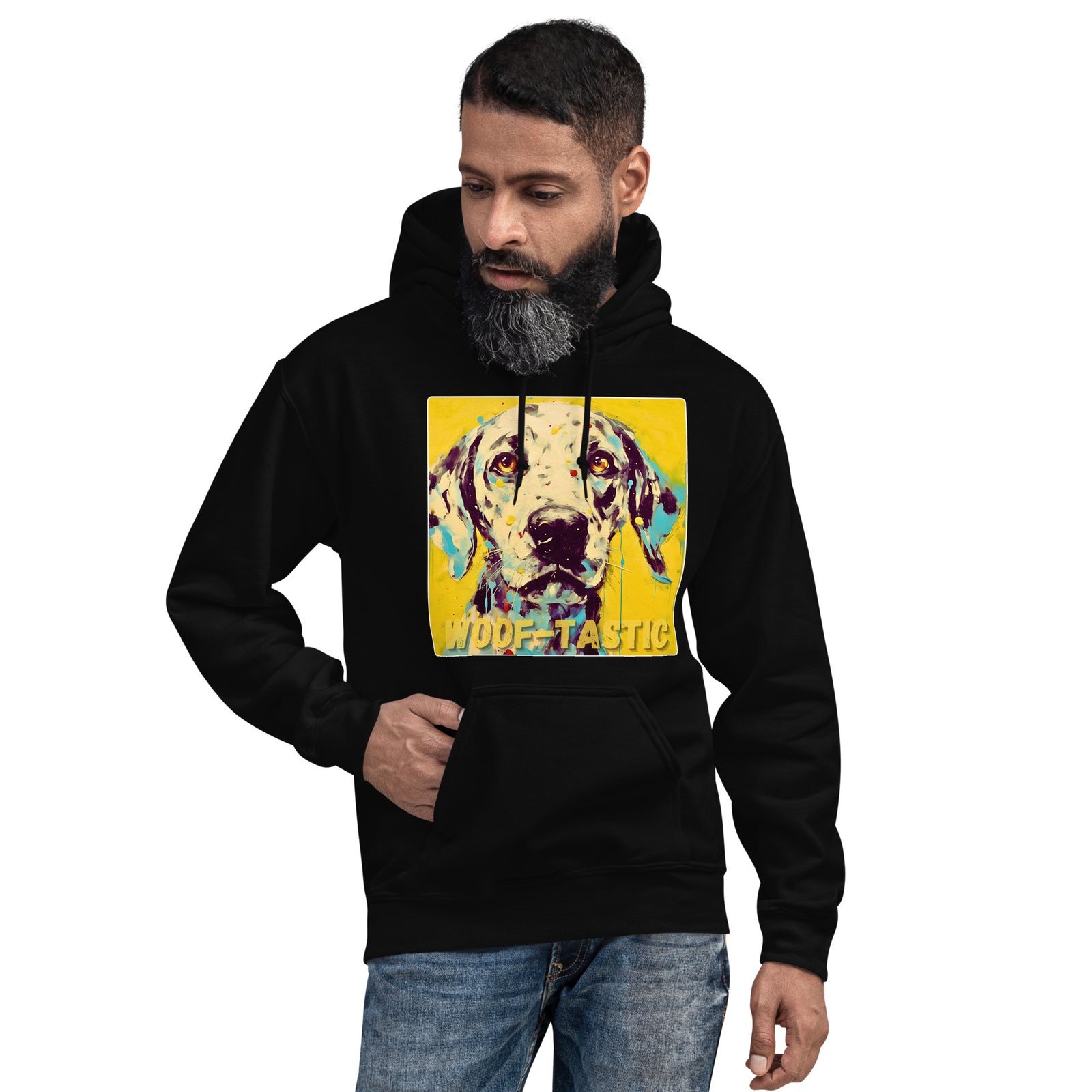 Unisex Hoodie Woof-tastic Dalmatian