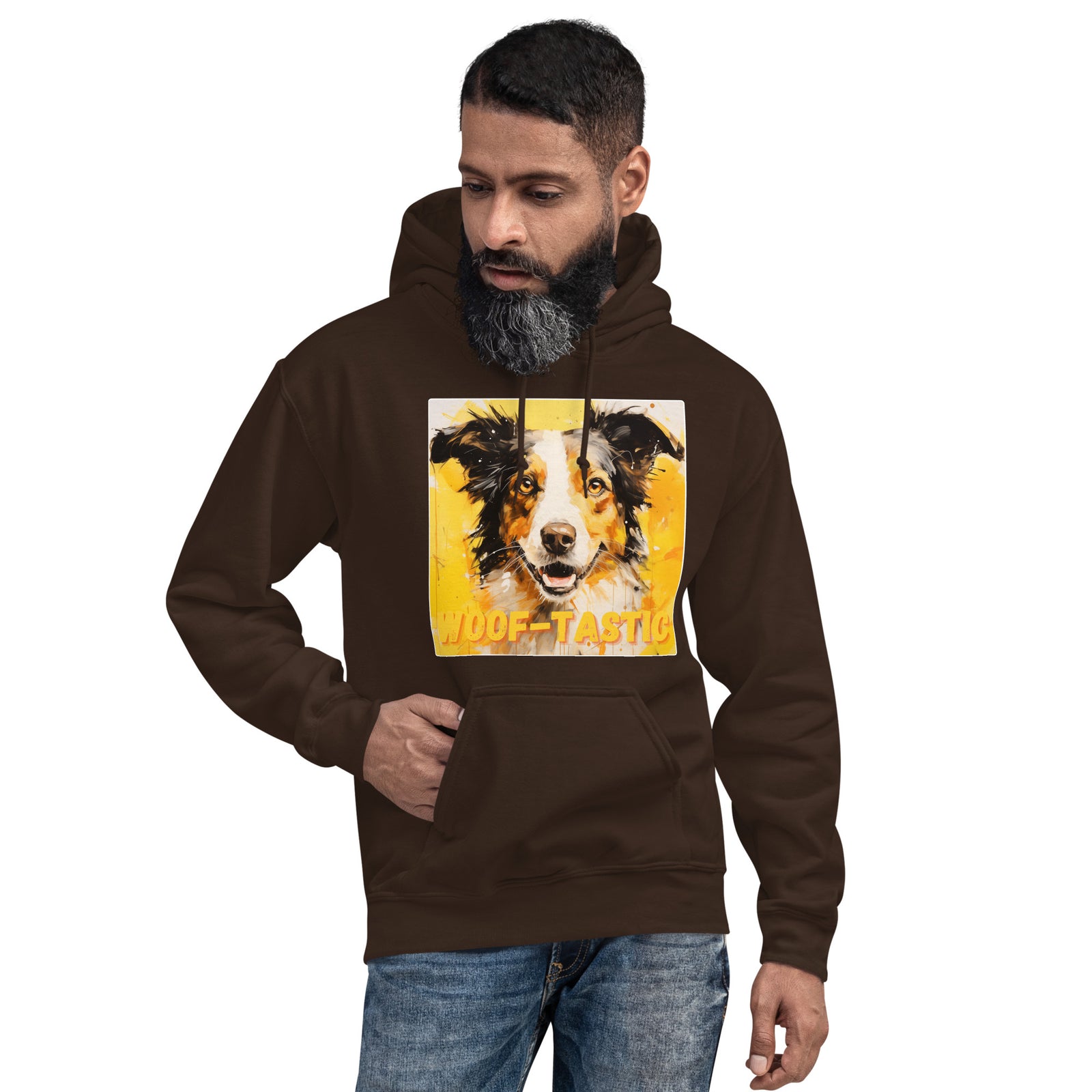 Unisex Hoodie Woof-tastic Border Collie