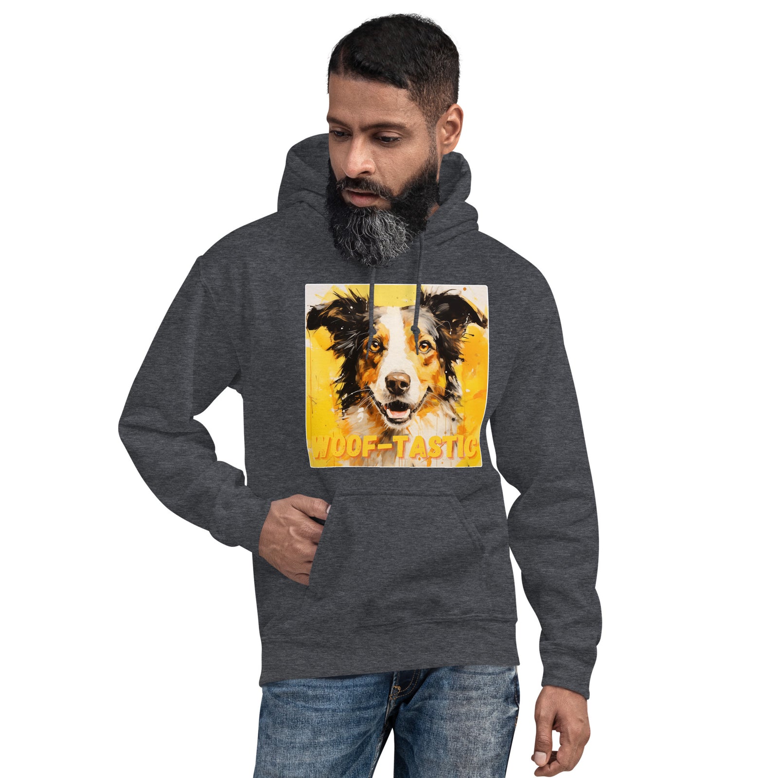 Unisex Hoodie Woof-tastic Border Collie
