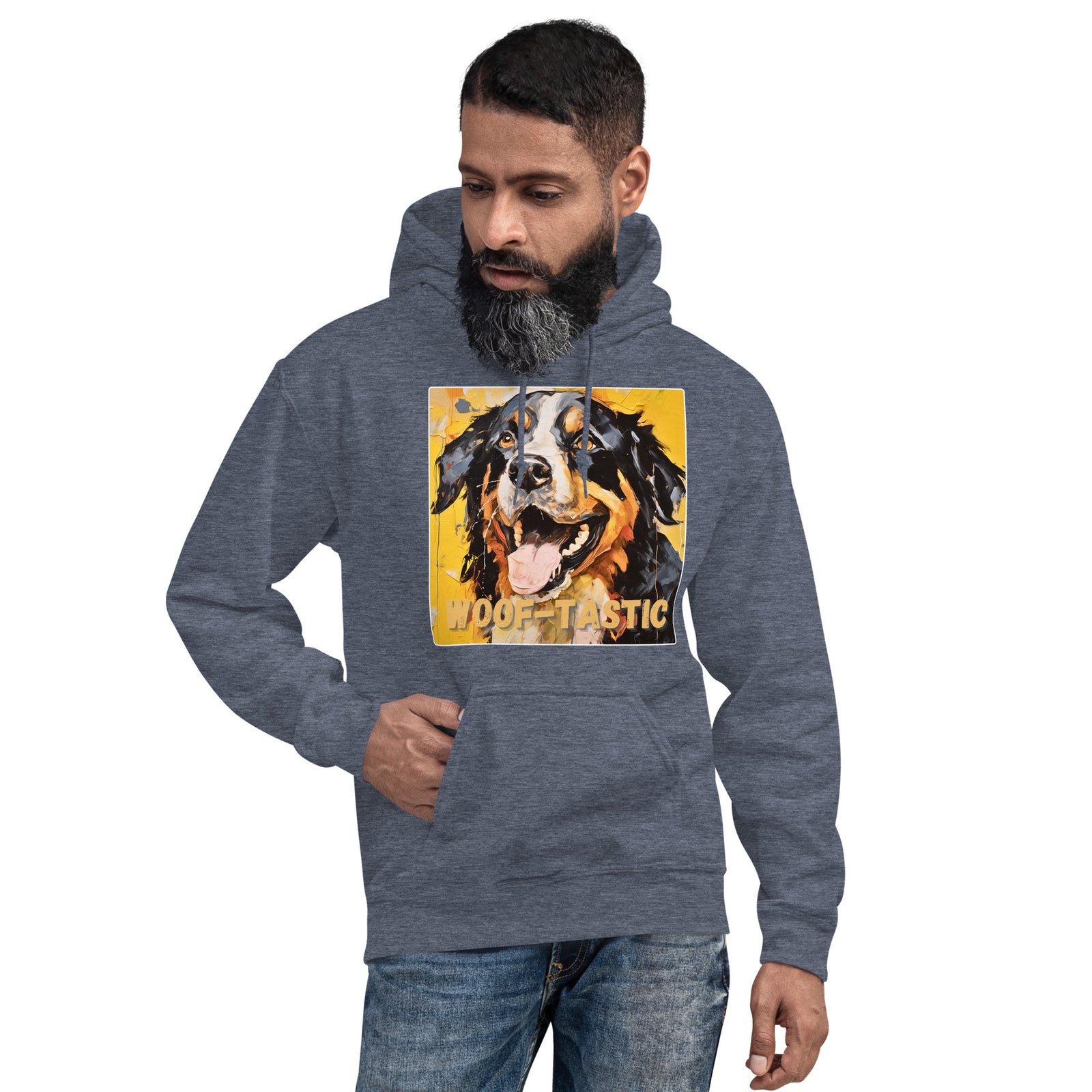 Unisex Hoodie Woof-tastic Bernese Mountain Dog
