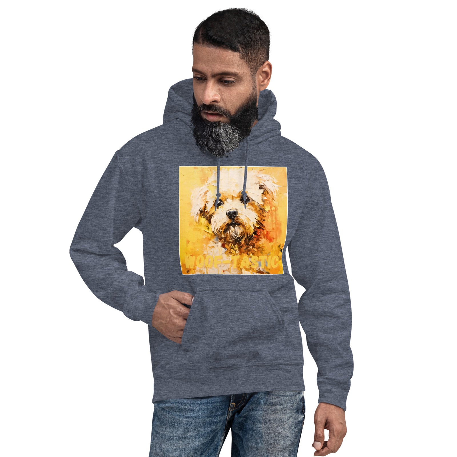 Unisex Hoodie Woof-tastic Bichon Frise