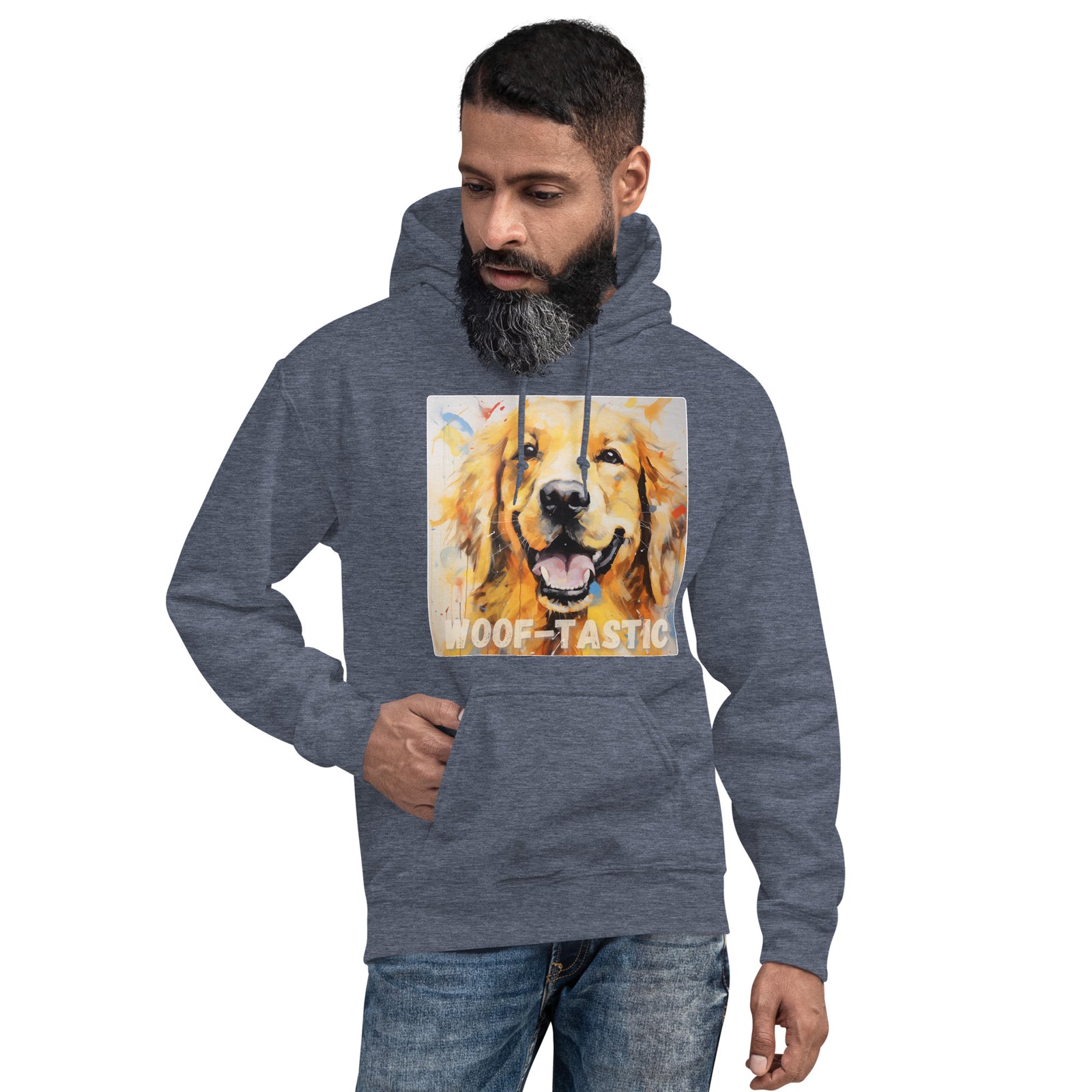 Unisex Hoodie Woof-tastic Golden Retriever
