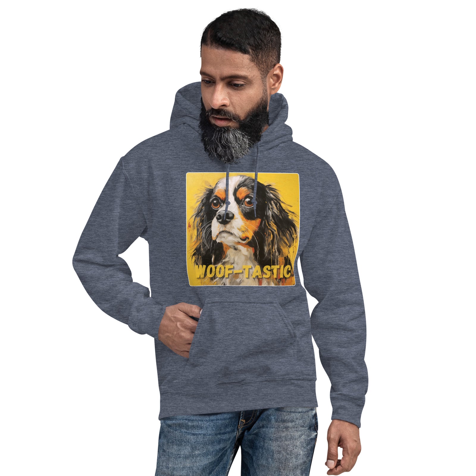 Unisex Hoodie Woof-tastic Cavalier King Charles Spaniel