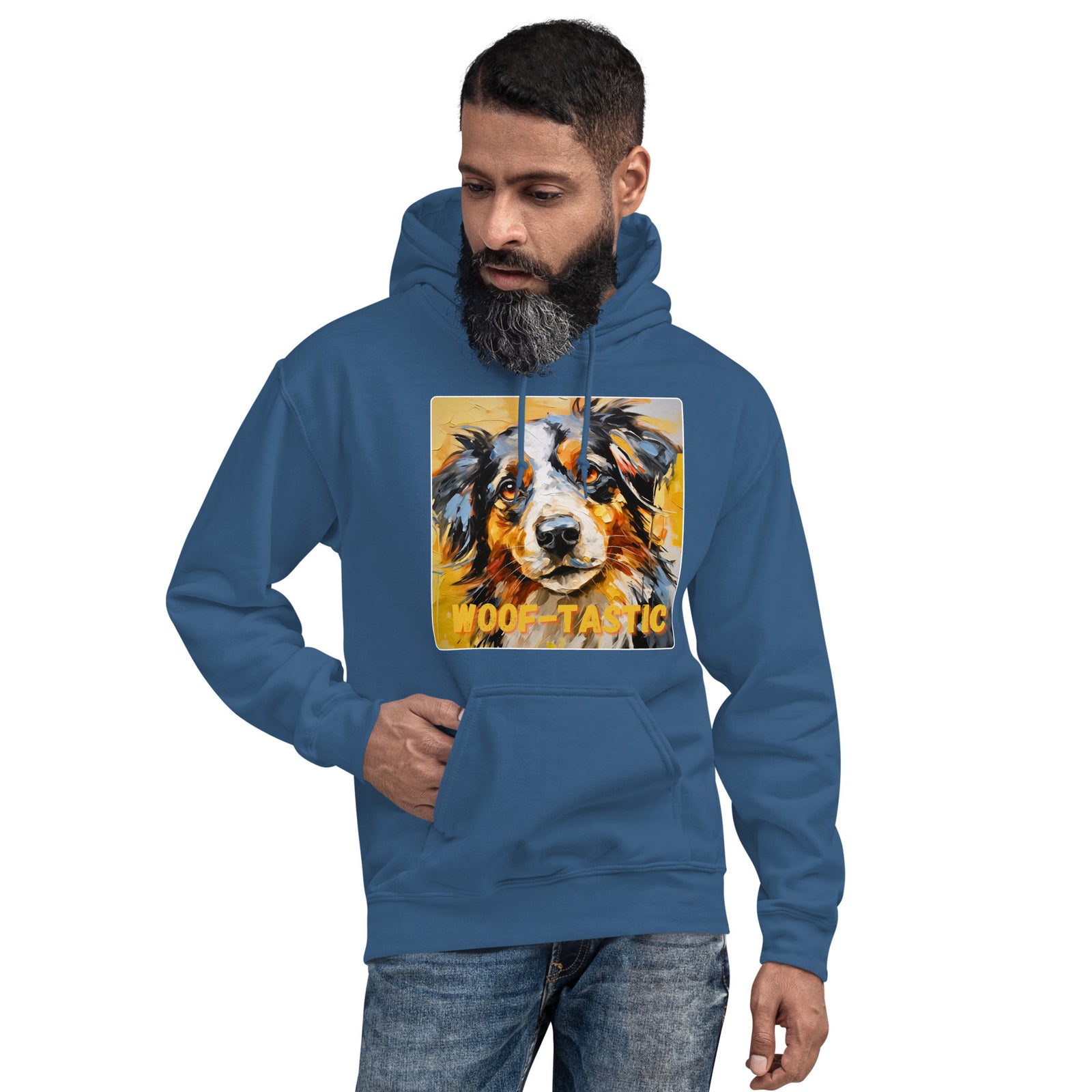 Unisex Hoodie Woof-tastic Australian Shepherd