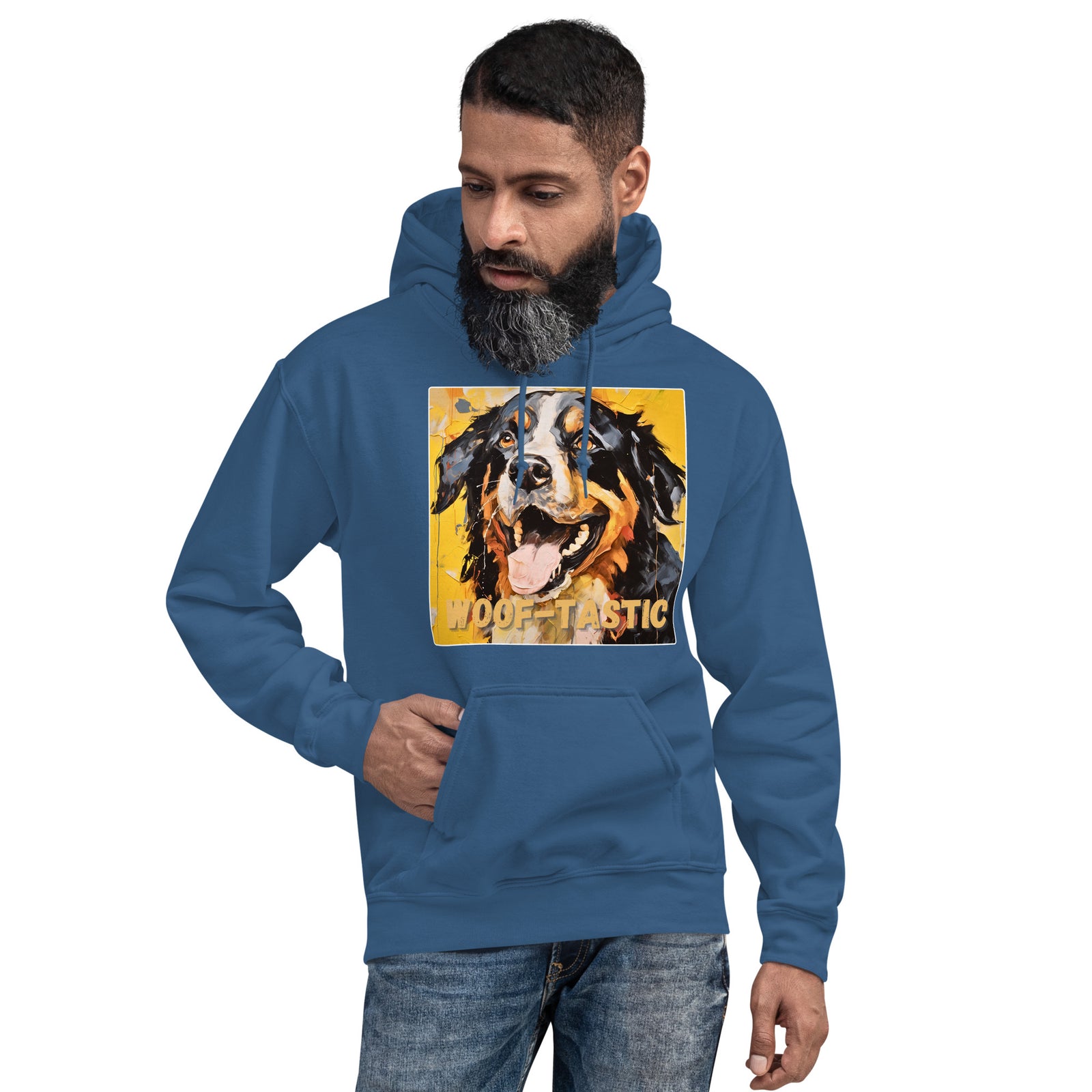 Unisex Hoodie Woof-tastic Bernese Mountain Dog