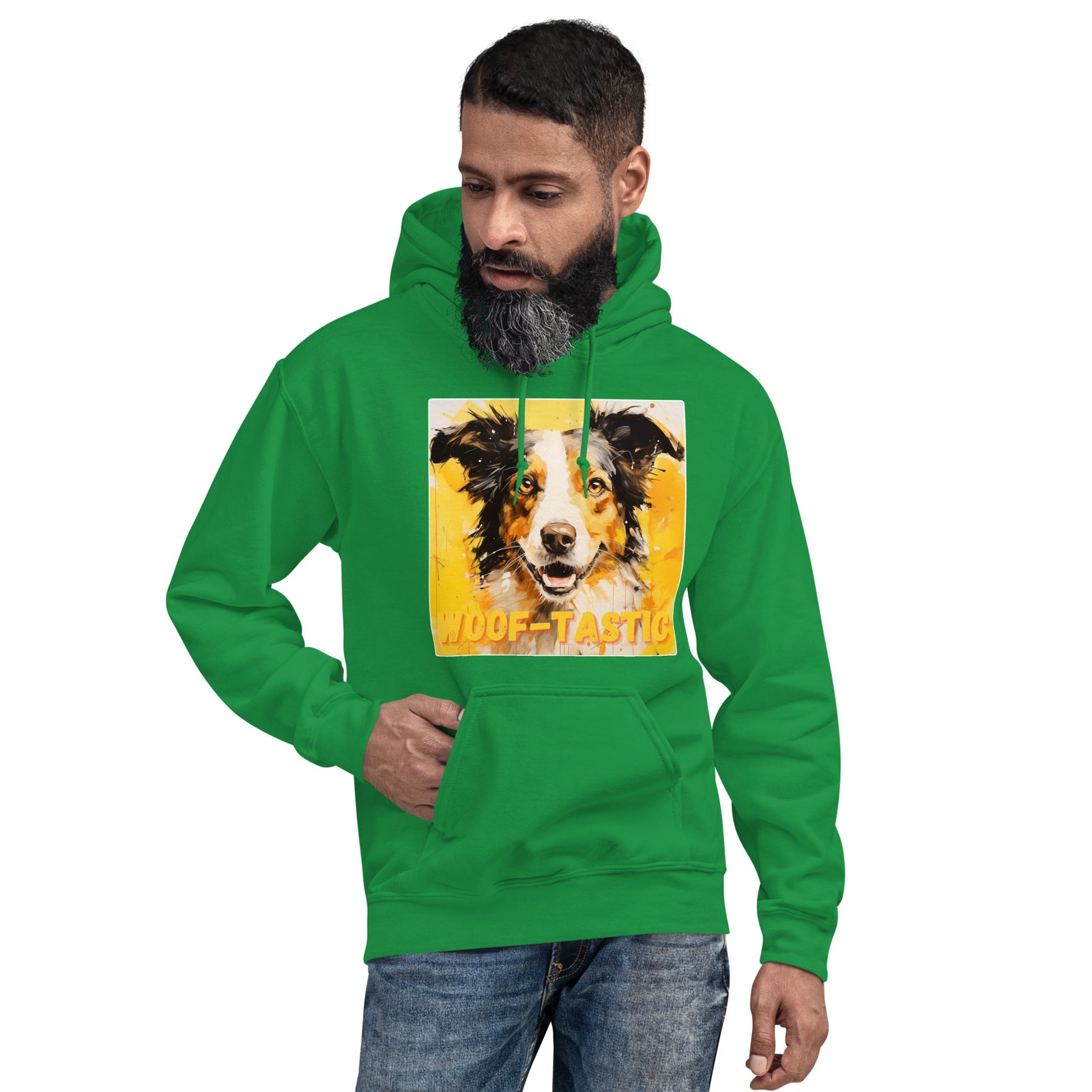 Unisex Hoodie Woof-tastic Border Collie