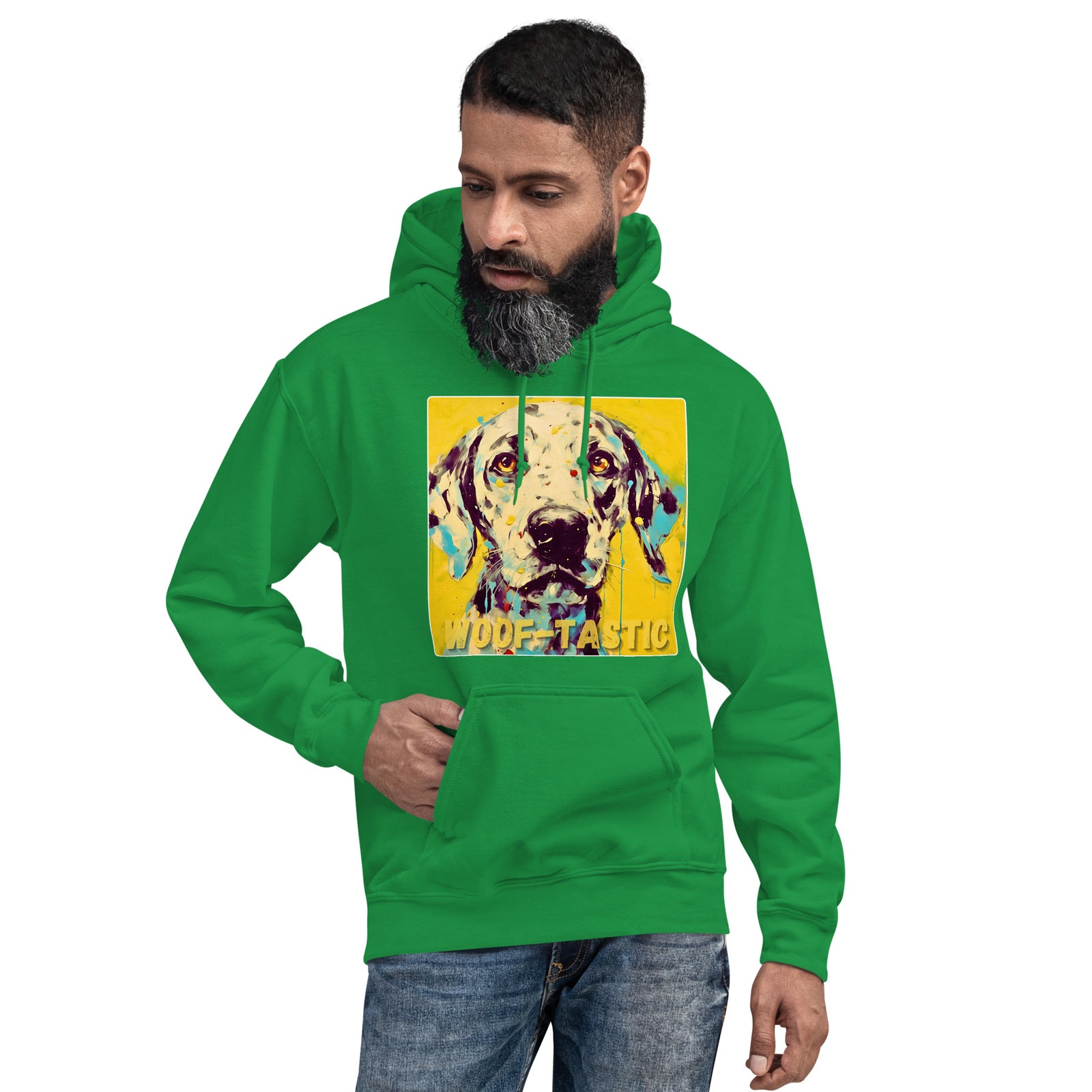 Unisex Hoodie Woof-tastic Dalmatian