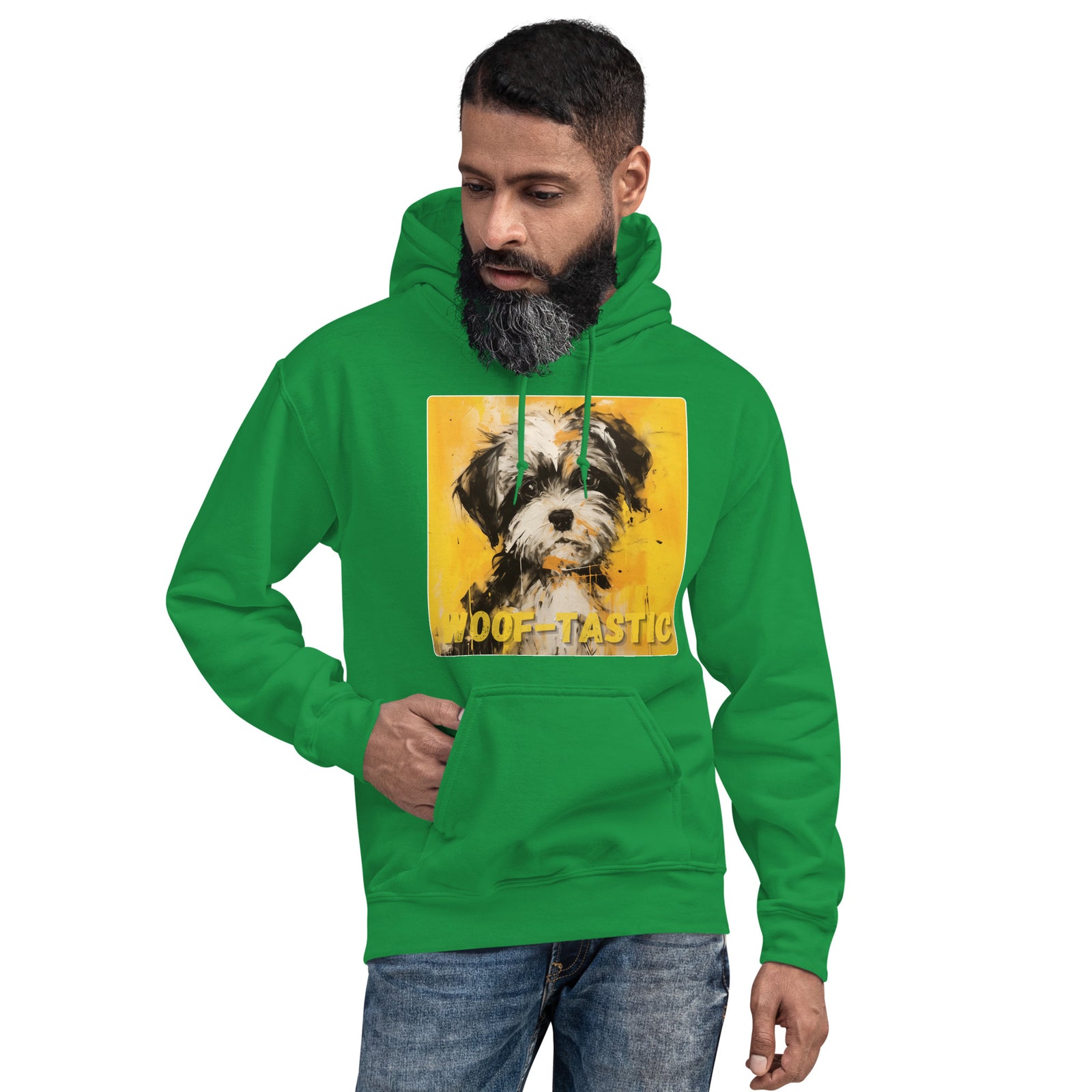 Unisex Hoodie, Woof-tastic Shih Tzu