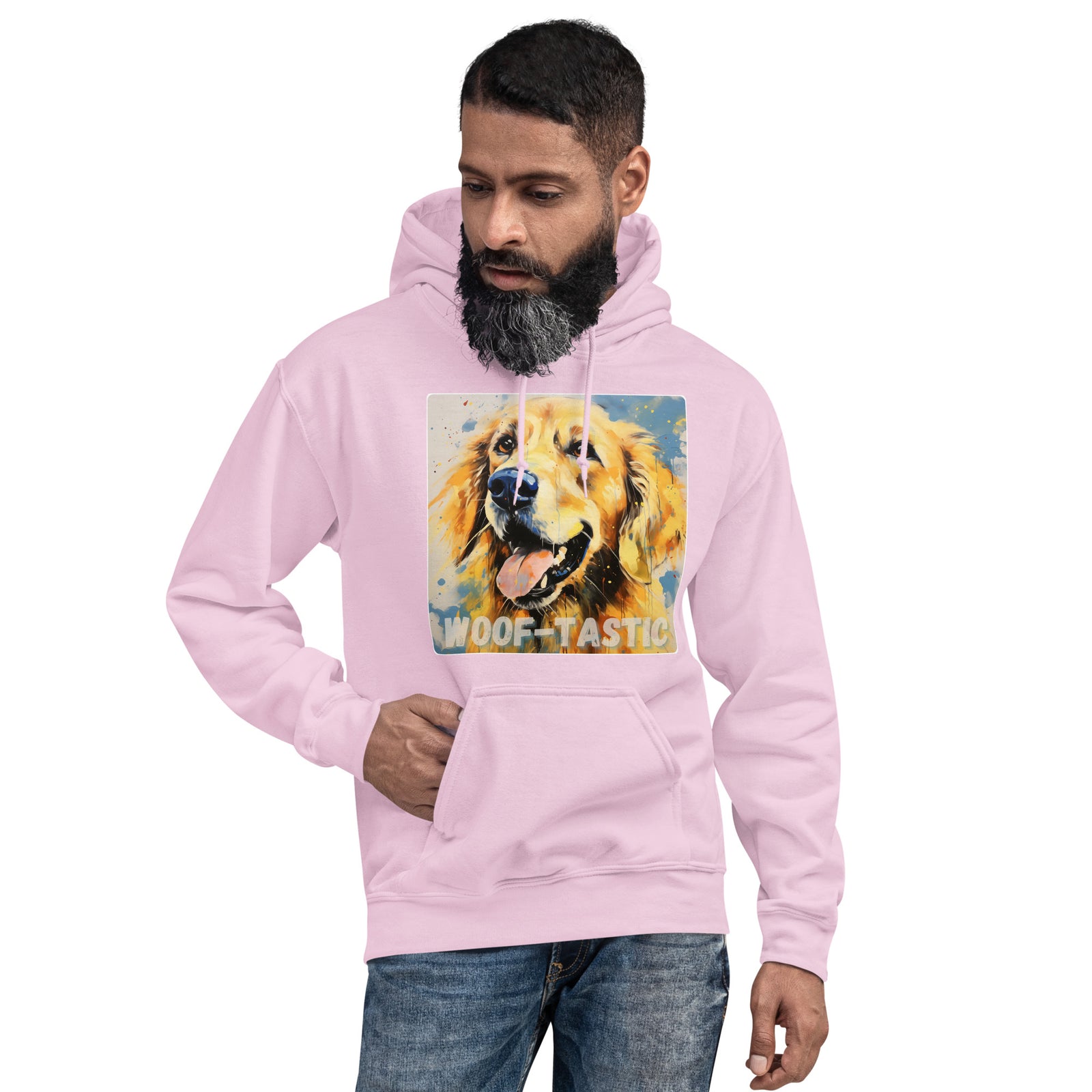 Unisex Hoodie Woof-tastic - Golden Retriever