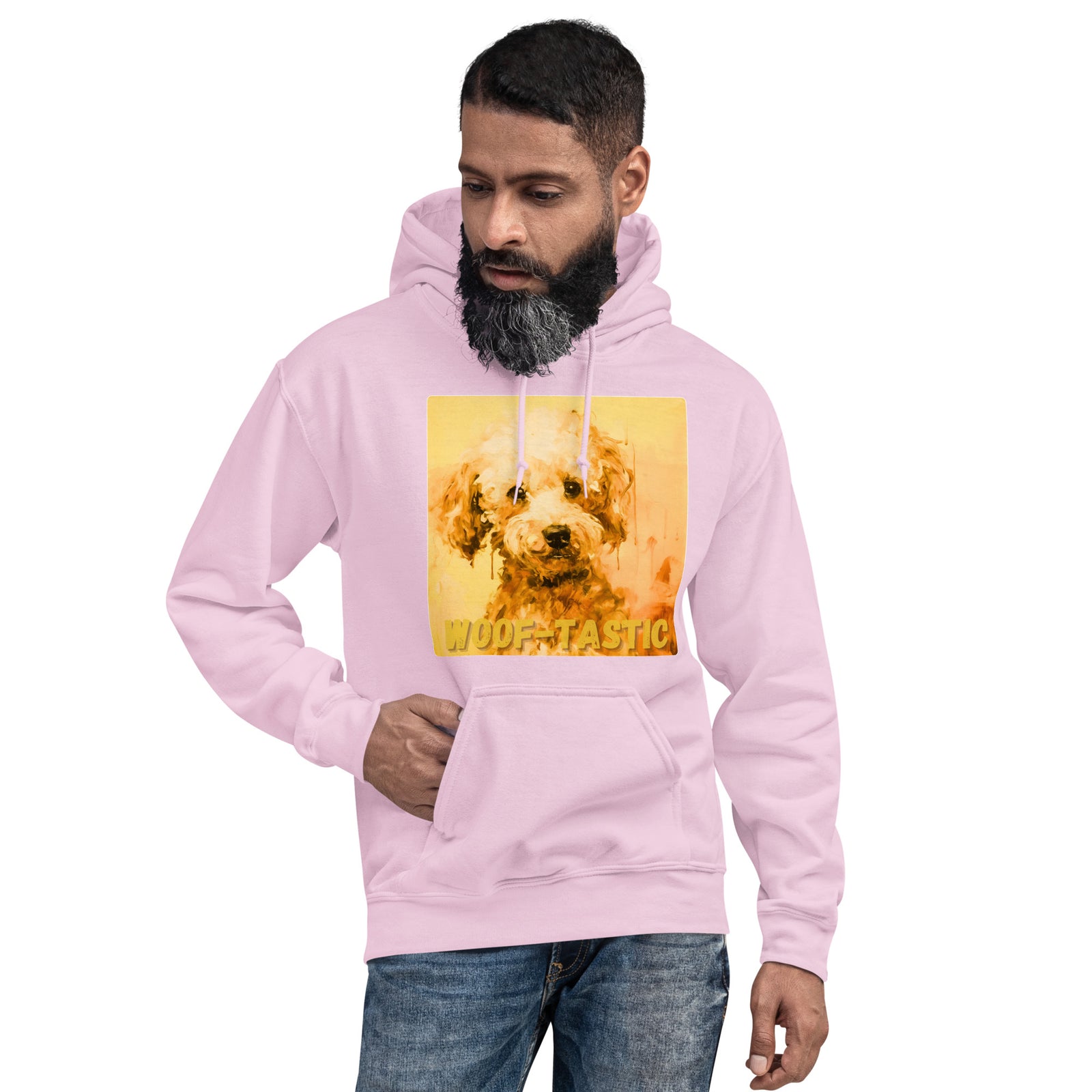 Unisex Hoodie, Woof-tastic Poodle
