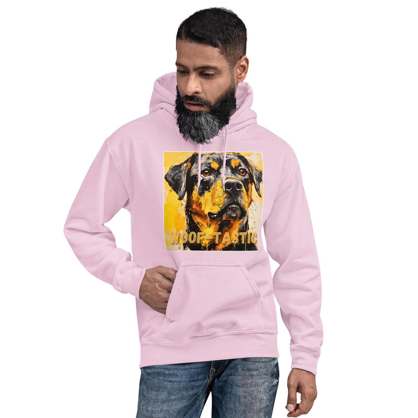 Unisex Hoodie, Woof-tastic Rottweiler