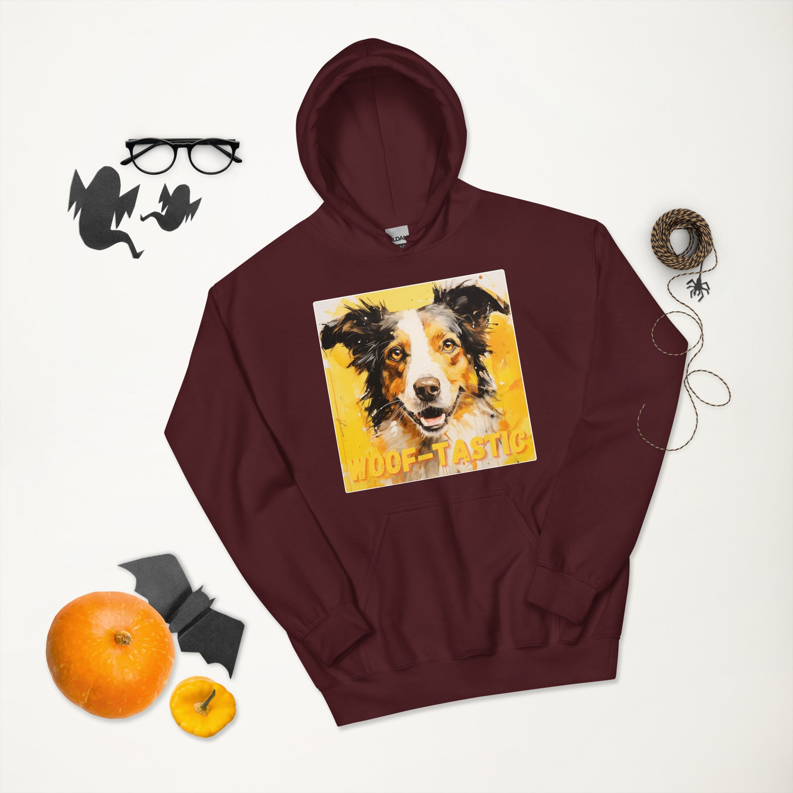 Unisex Hoodie Woof-tastic Border Collie