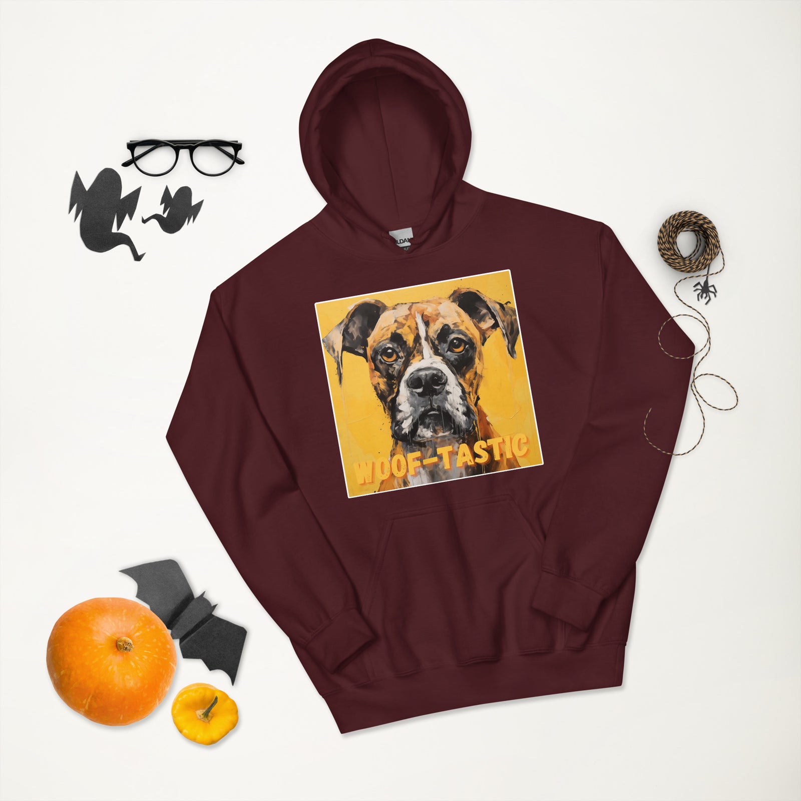 Unisex Hoodie Woof-tastic Boxer