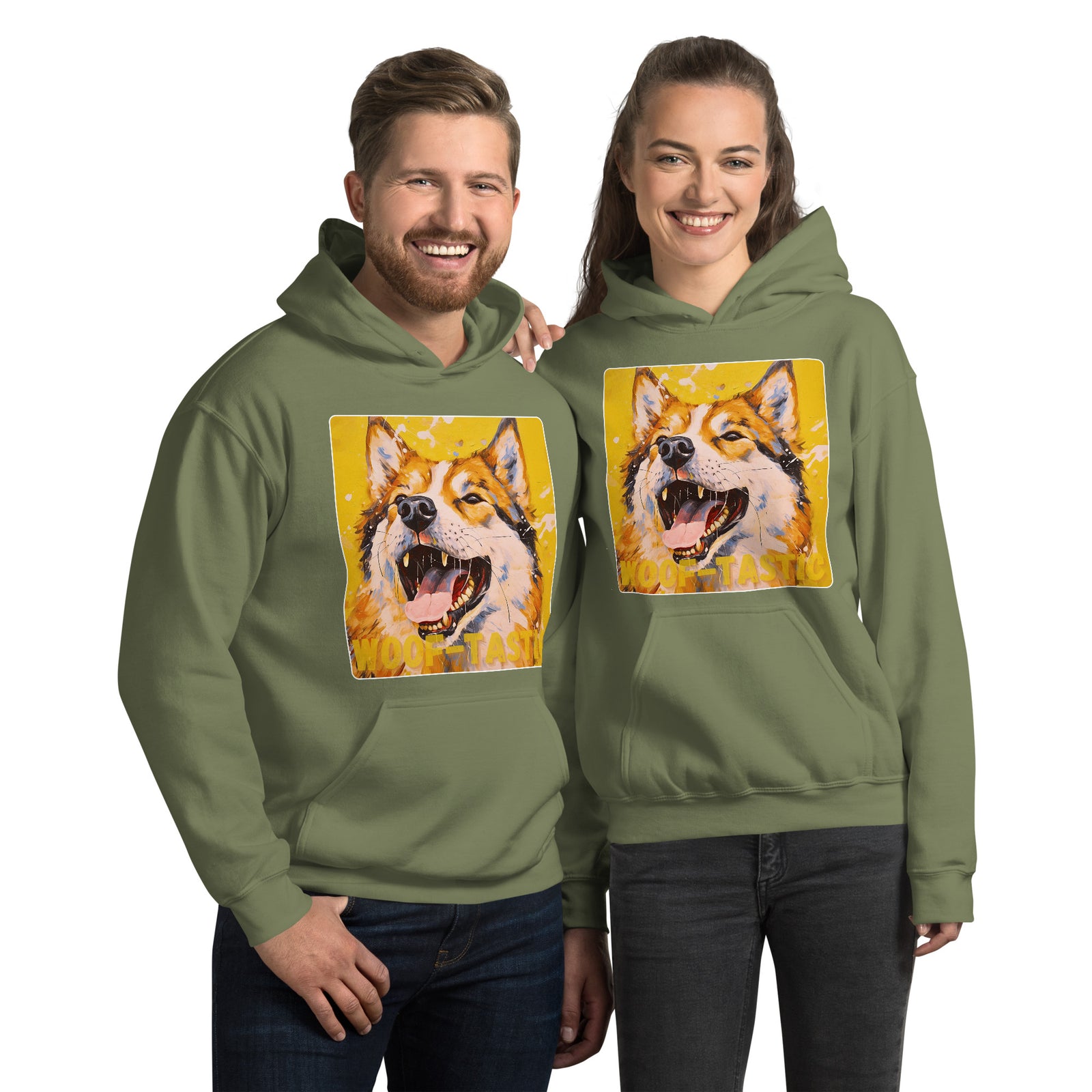 Unisex Hoodie Woof-tastic Akita