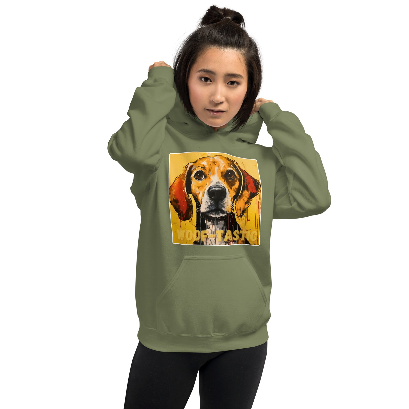 Unisex Hoodie Woof-tastic Beagle