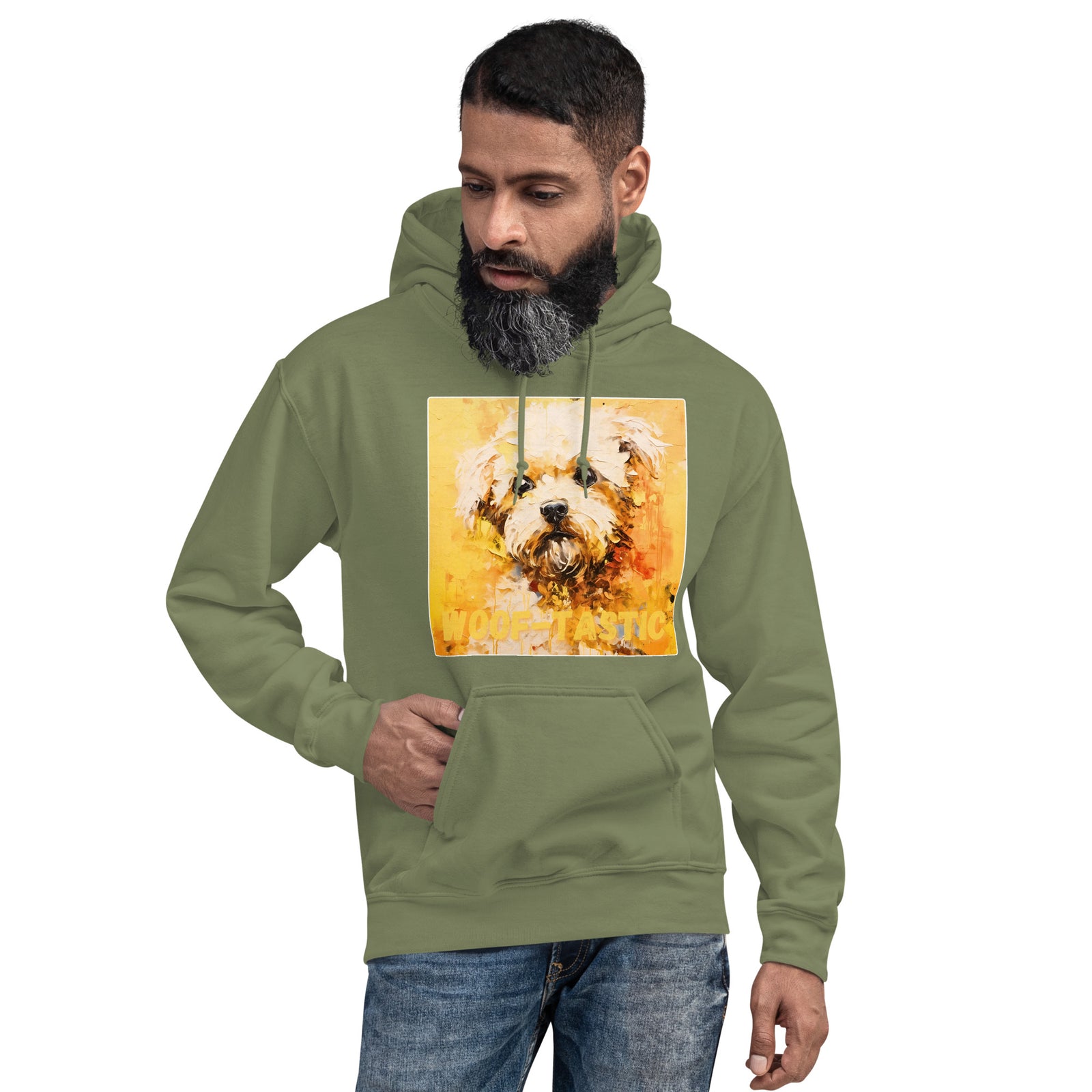 Unisex Hoodie Woof-tastic Bichon Frise