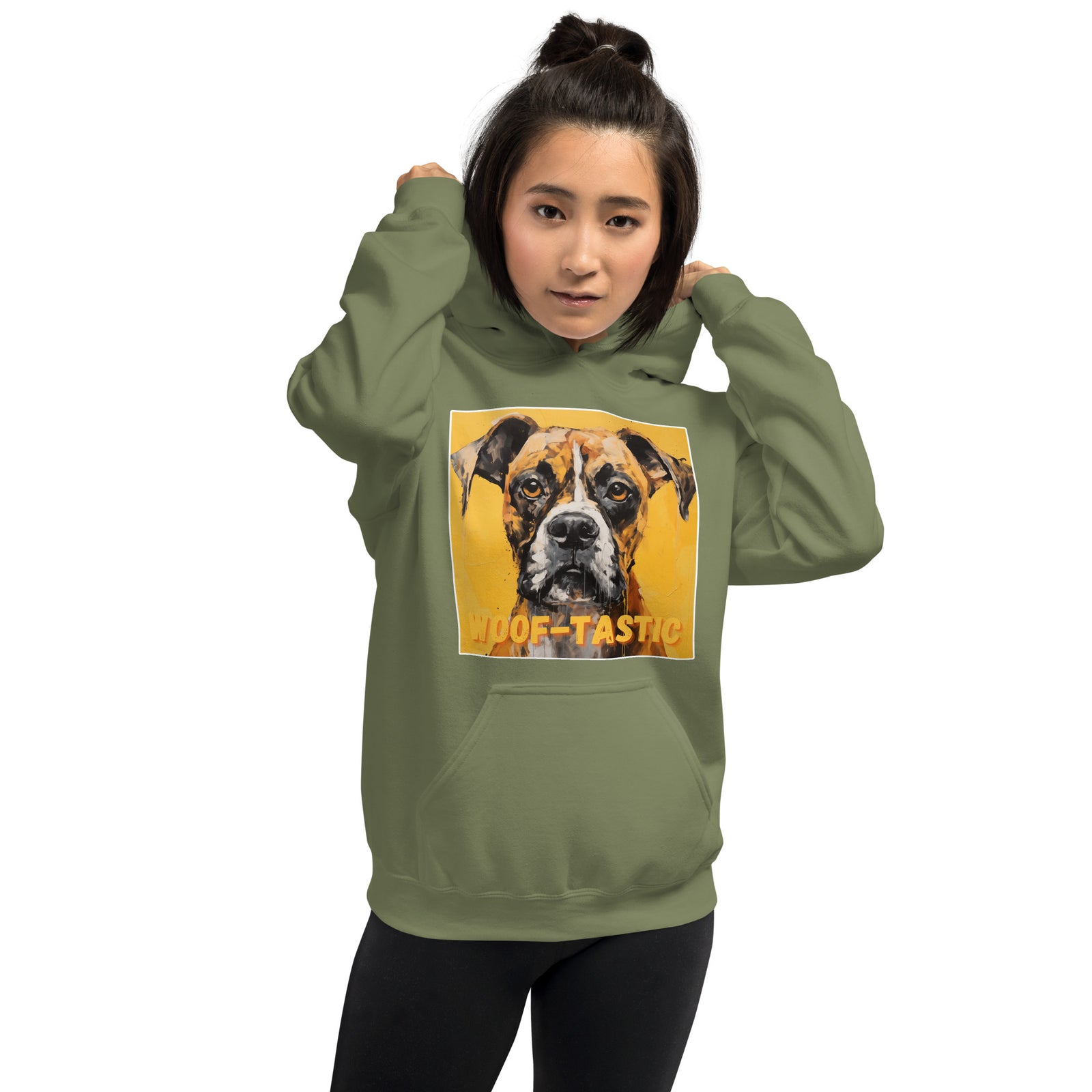 Unisex Hoodie Woof-tastic Boxer