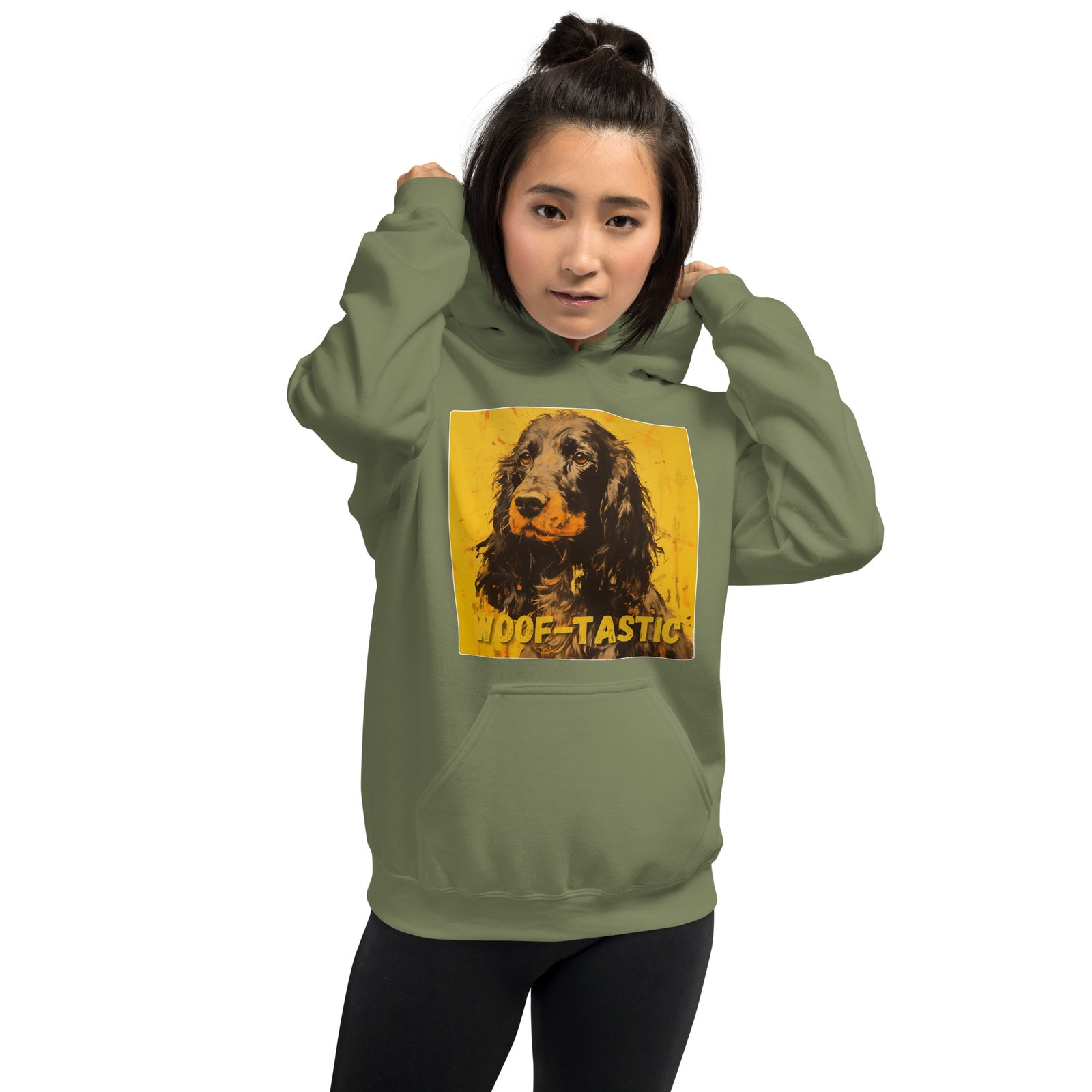 Unisex Hoodie Woof-tastic Cocker Spaniel (American)