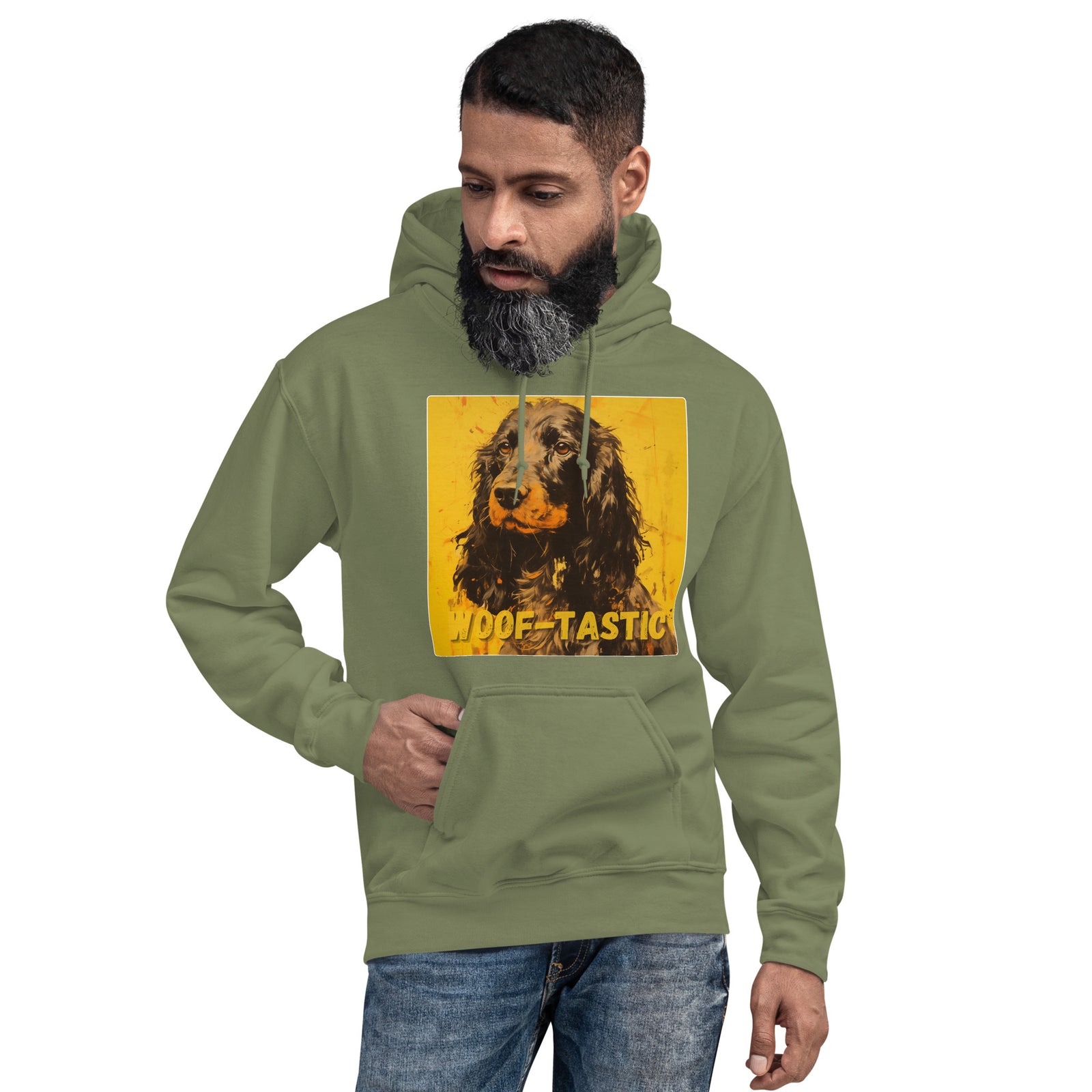 Unisex Hoodie Woof-tastic Cocker Spaniel (American)